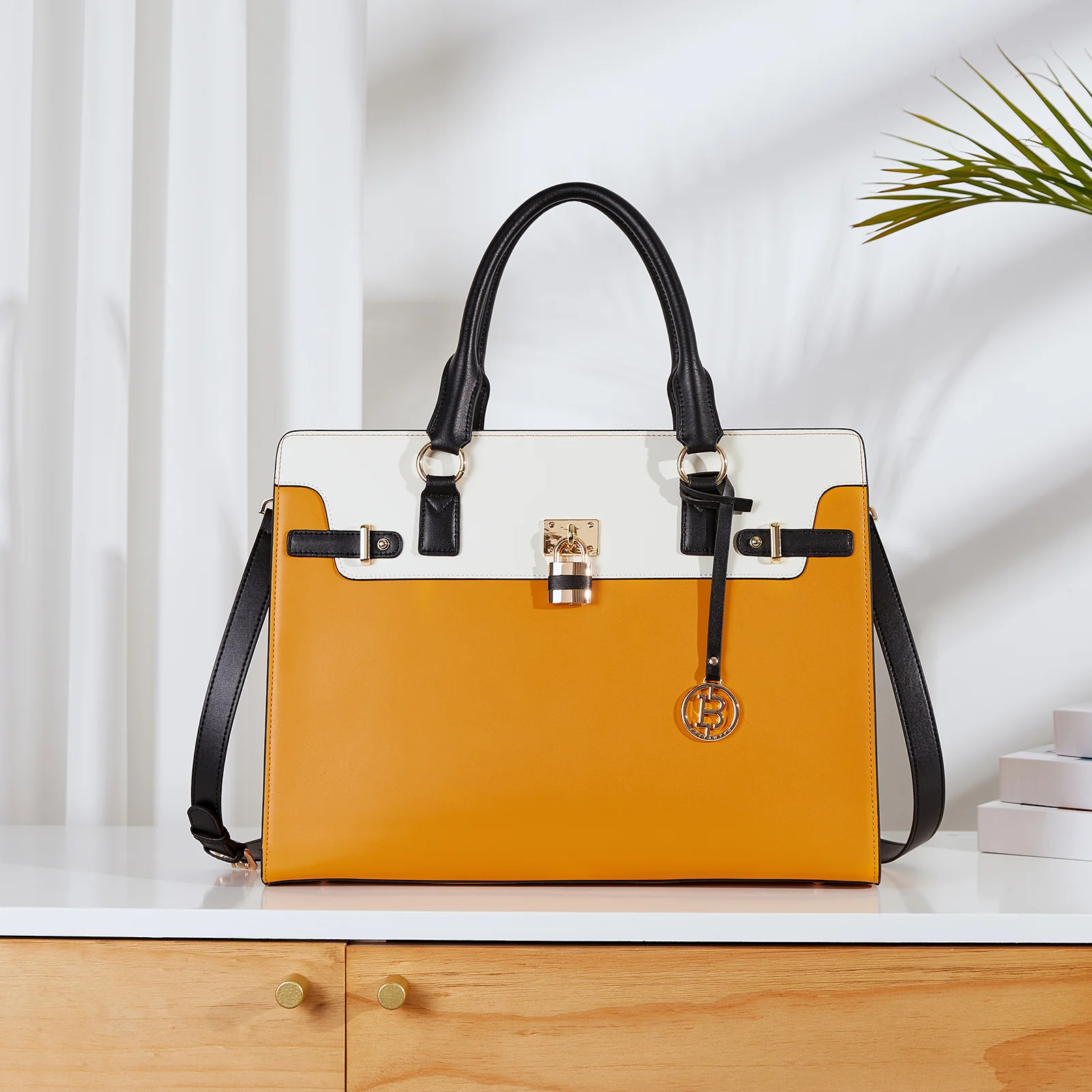 Machk Vintage Style Leather Briefcase — Fashion Everlasting - Image 30