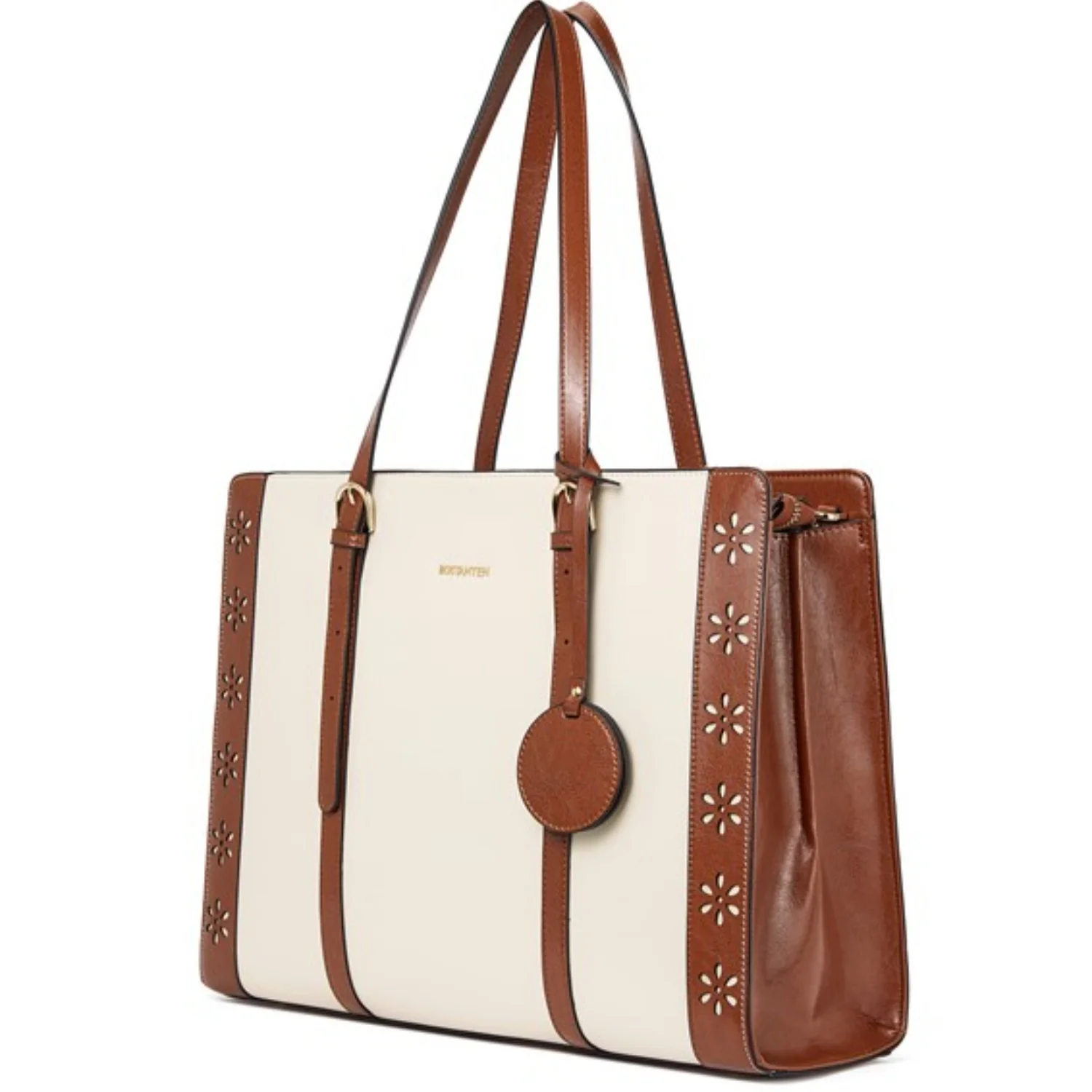 Stroud Leather Computer Briefcase — Optional Shoulder Straps - Image 10