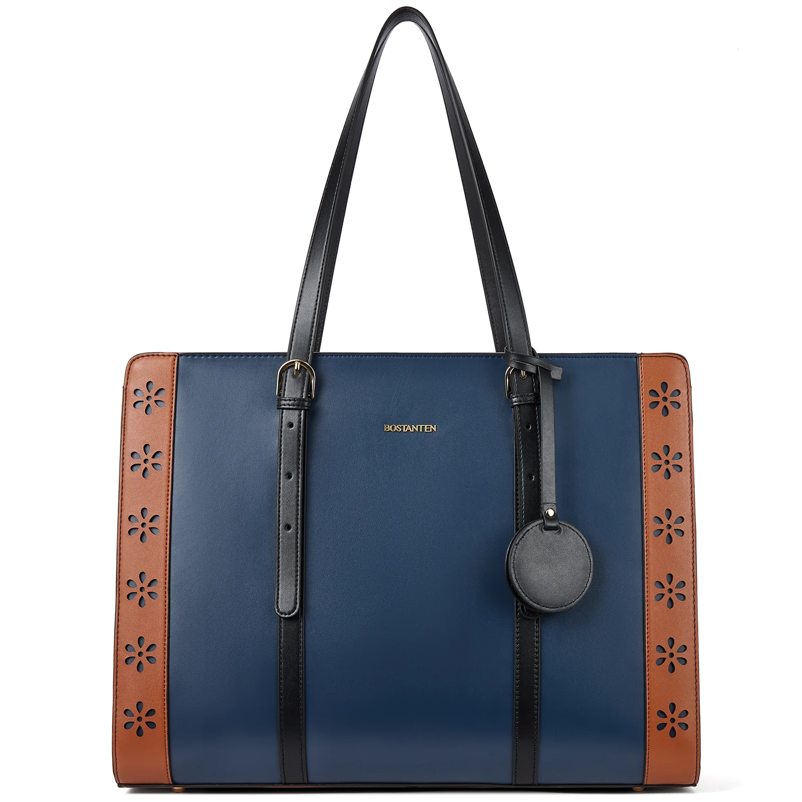 Stroud Leather Computer Briefcase — Optional Shoulder Straps - Image 19