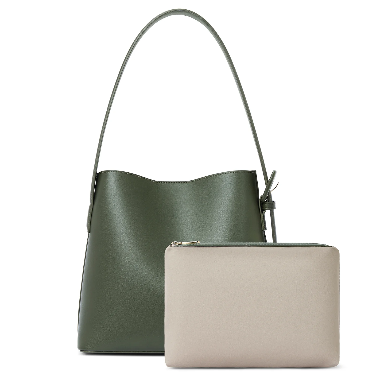 Lotty Soft Leather Chic Bucket Bag - Image 31