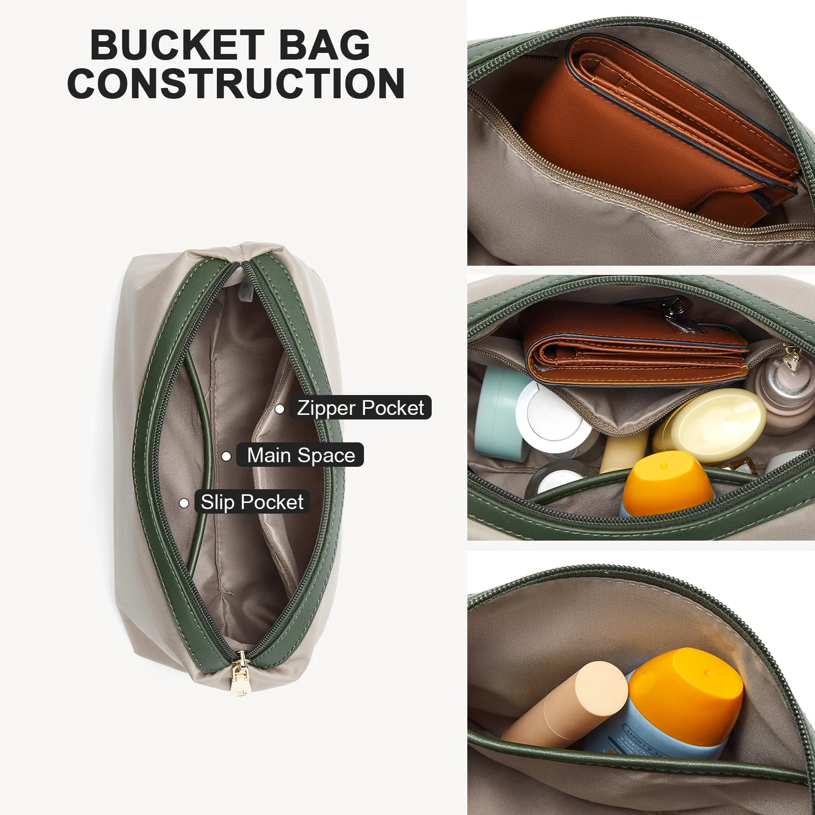 Lotty Soft Leather Chic Bucket Bag - Image 33