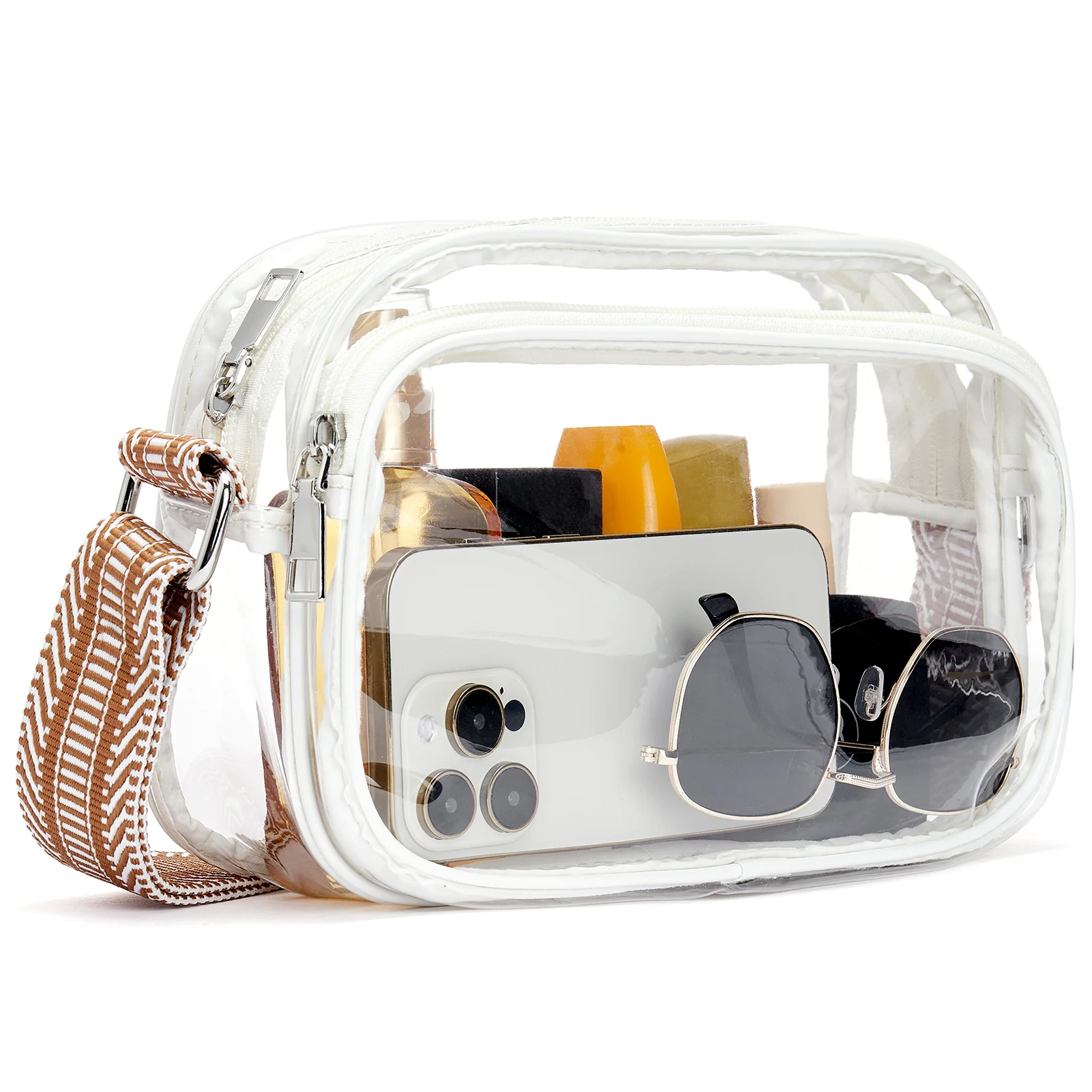 Nola Clear Stadium-Approved Crossbody Bags for Women - Image 10