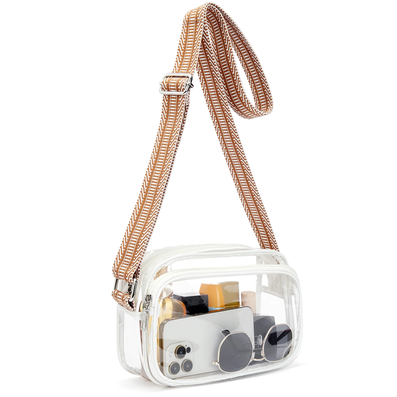 Nola Clear Stadium-Approved Crossbody Bags for Women - Image 17
