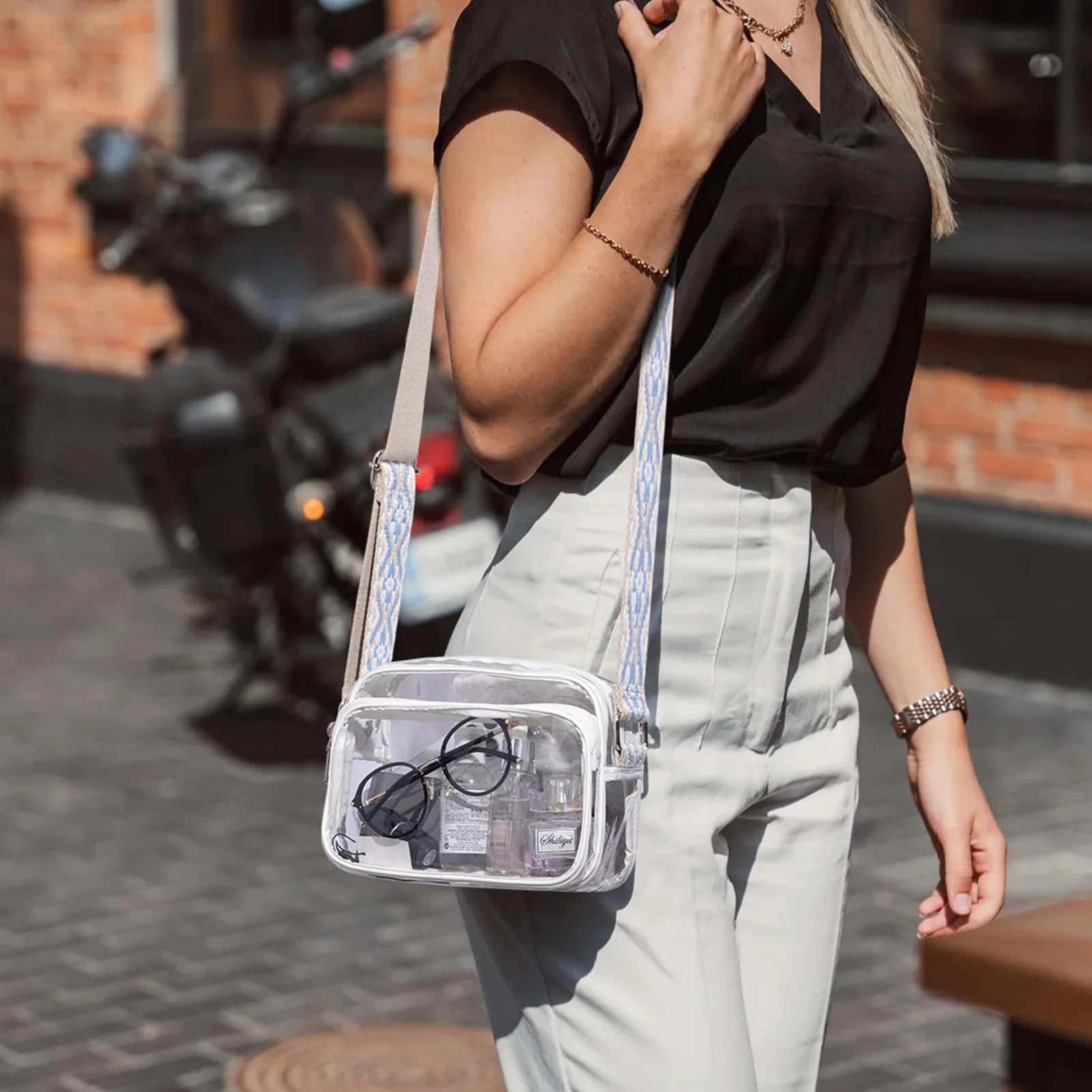 Nola Clear Stadium-Approved Crossbody Bags for Women - Image 20