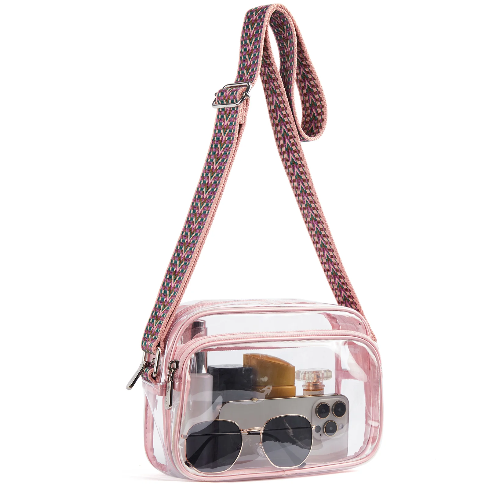 Nola Clear Stadium-Approved Crossbody Bags for Women - Image 44