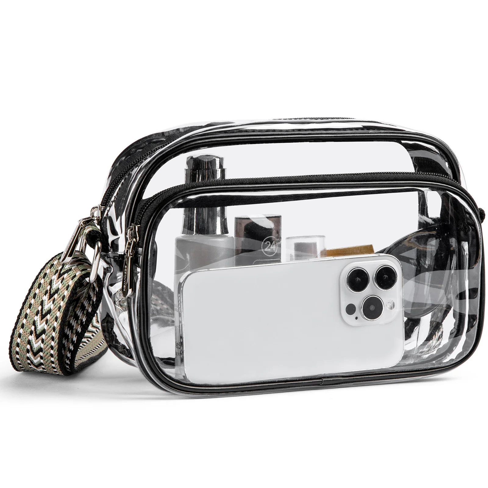 Nola Clear Stadium-Approved Crossbody Bags for Women - Image 55