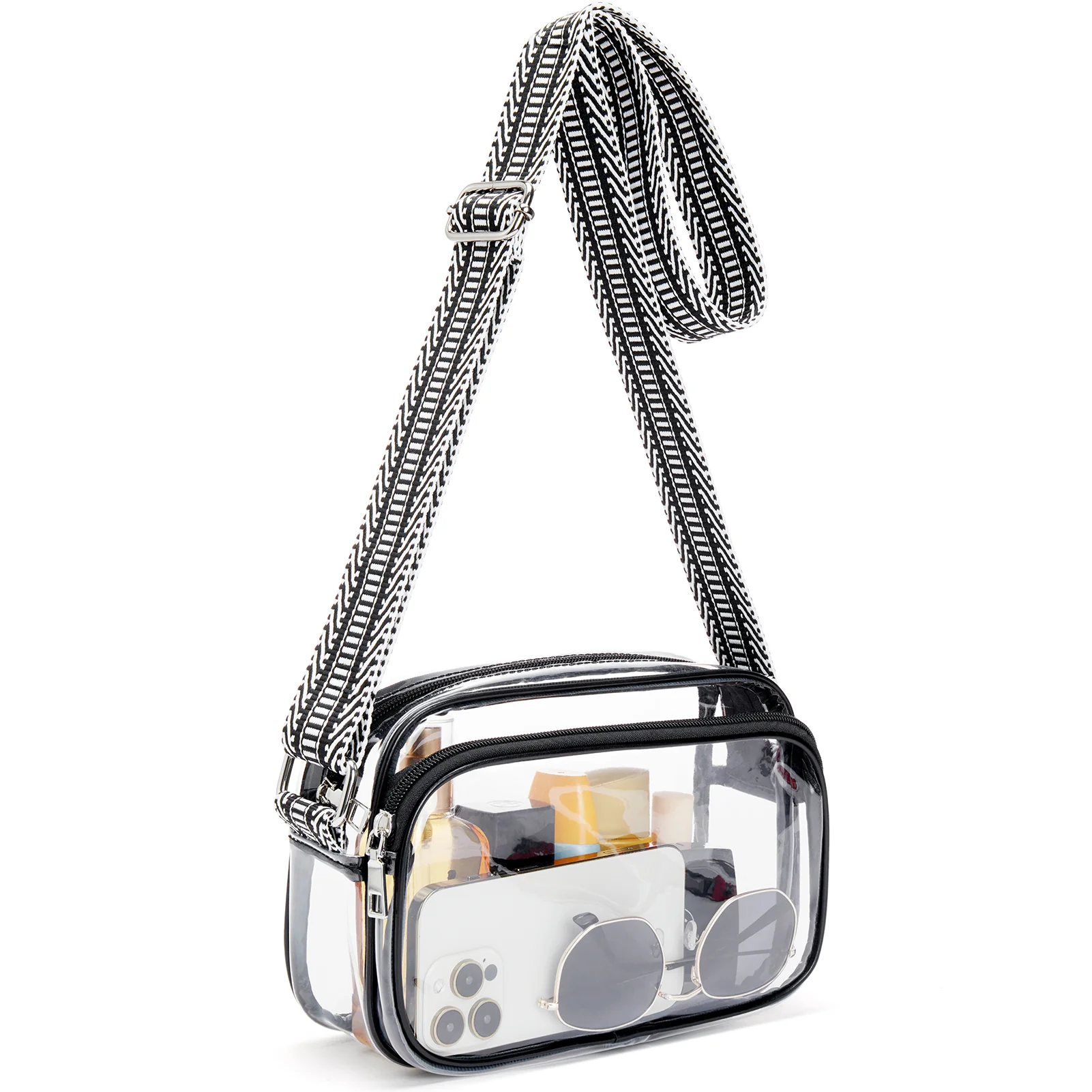 Nola Clear Stadium-Approved Crossbody Bags for Women - Image 8