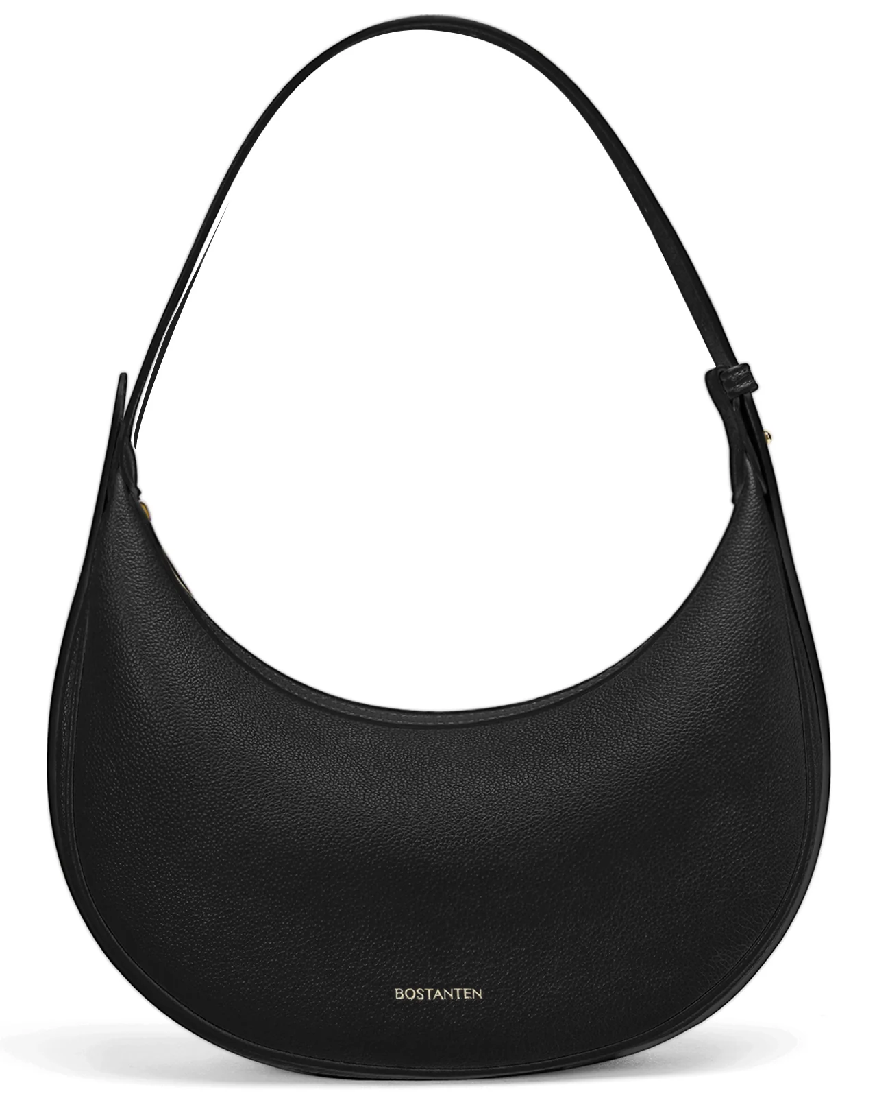 Kweli Crescent Moon Clutch Shoulder Bag — Two Sizes - Image 36