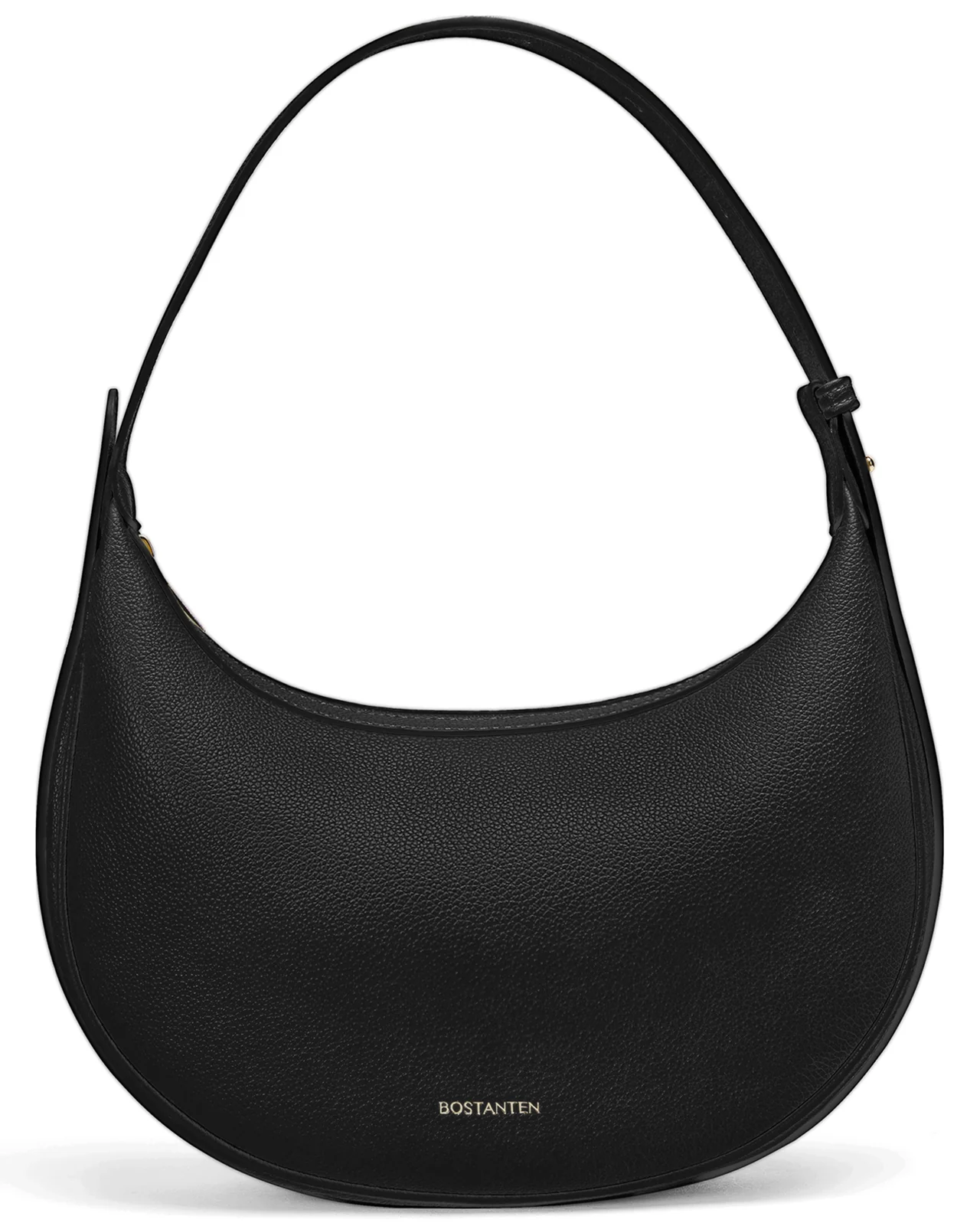 Kweli Crescent Moon Clutch Shoulder Bag — Two Sizes - Image 8