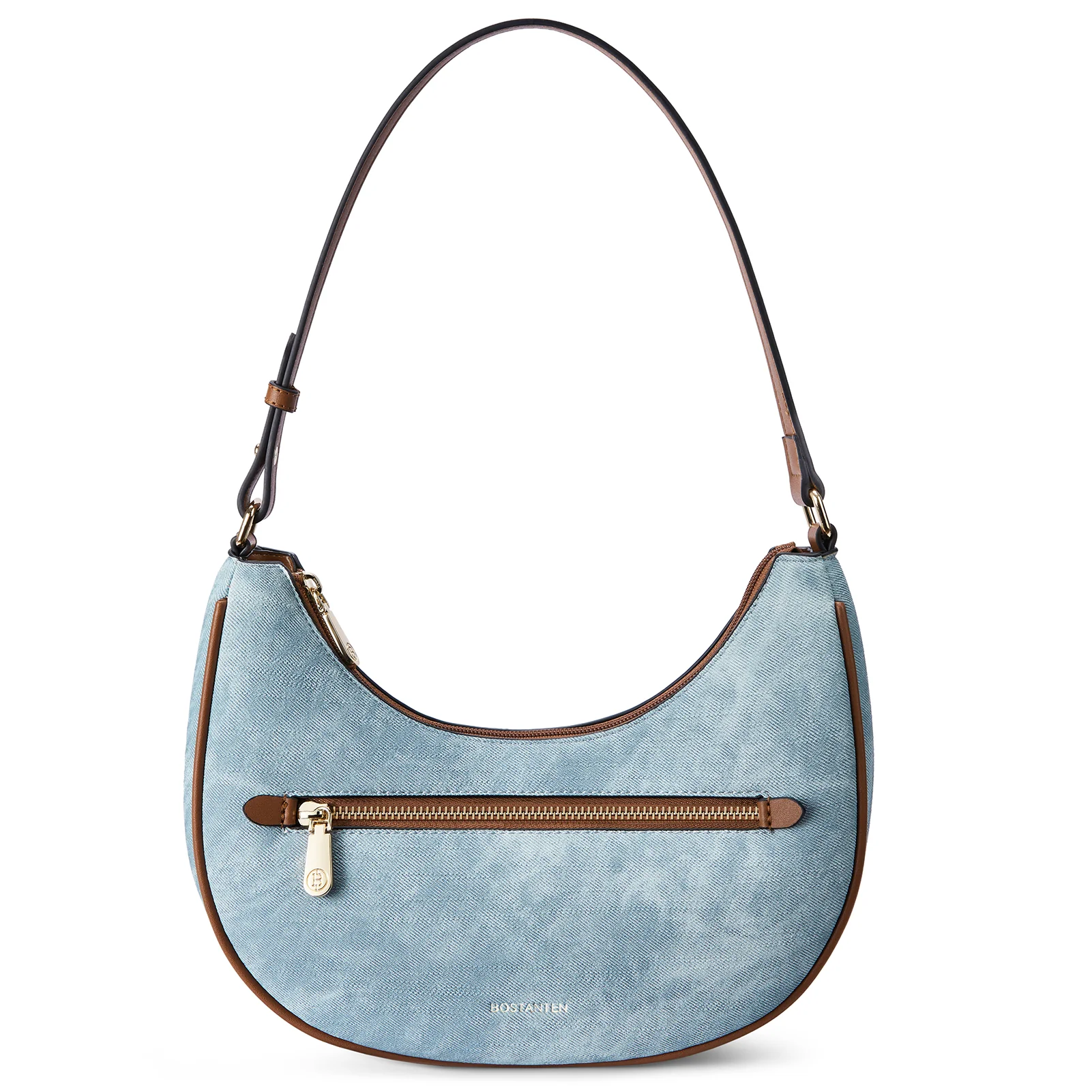 Kweli Crescent Shoulder Bag with Zip Pocket - Image 21