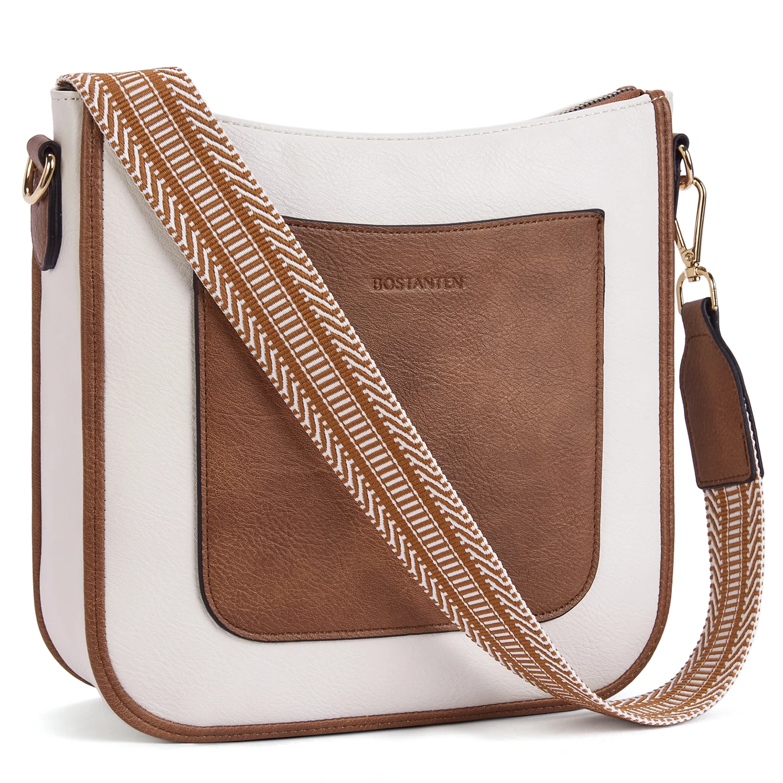 Lotty Floral Embroidered Leather Tote with Shoulder Strap - Image 18