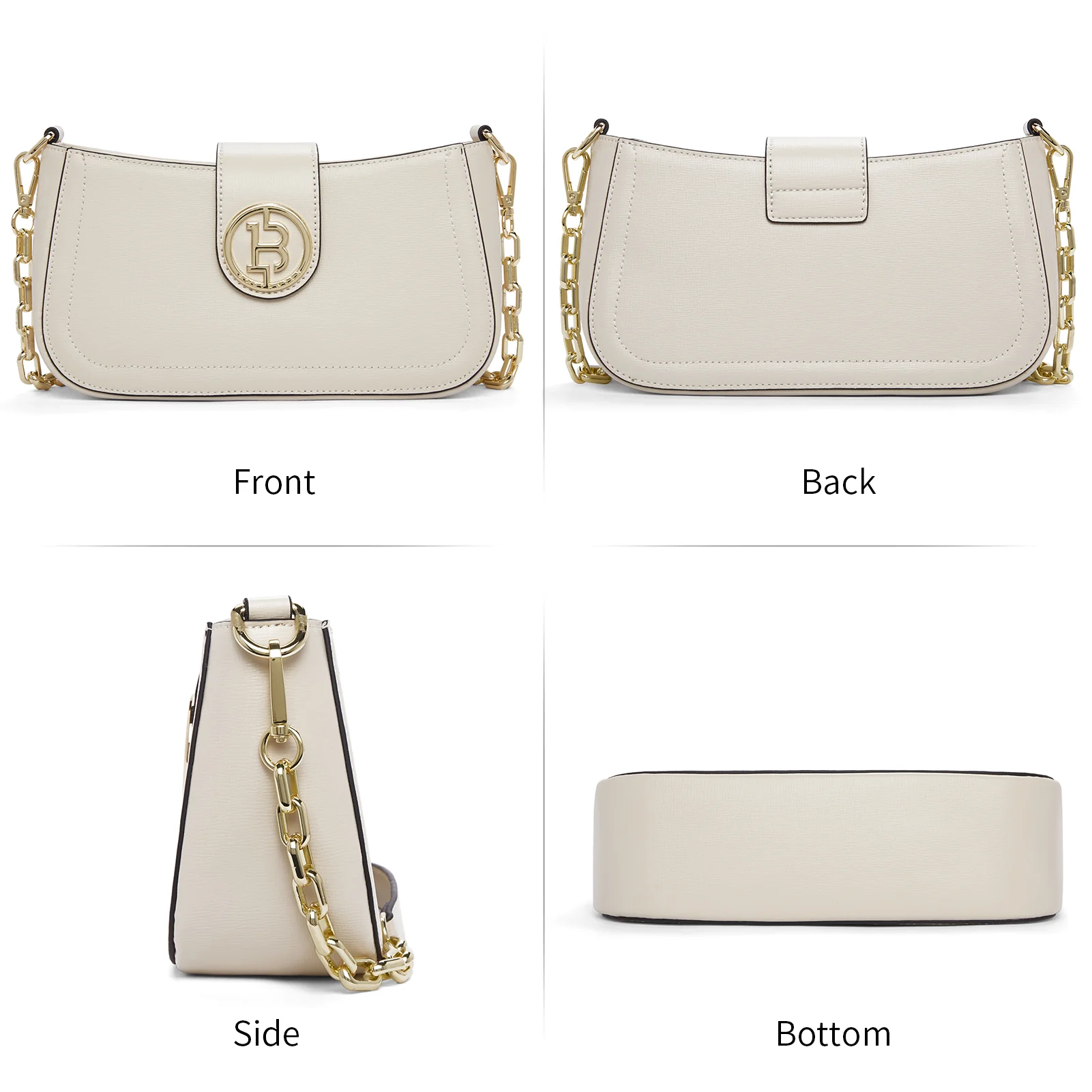 Nola Luxurious High Quality Genuine Leather Shoulder Bag - Perfect for Everyday Use - Image 10