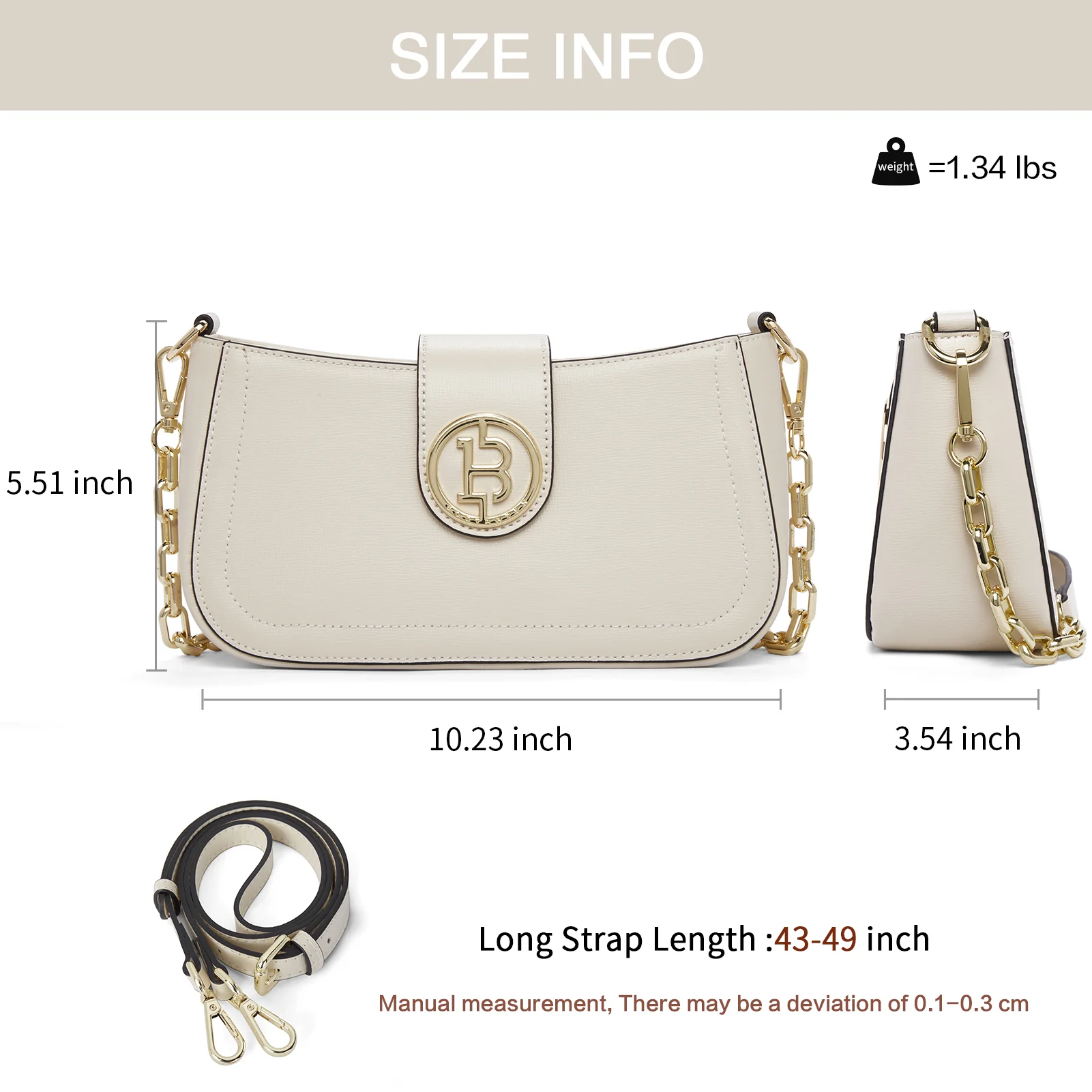 Nola Luxurious High Quality Genuine Leather Shoulder Bag - Perfect for Everyday Use - Image 11