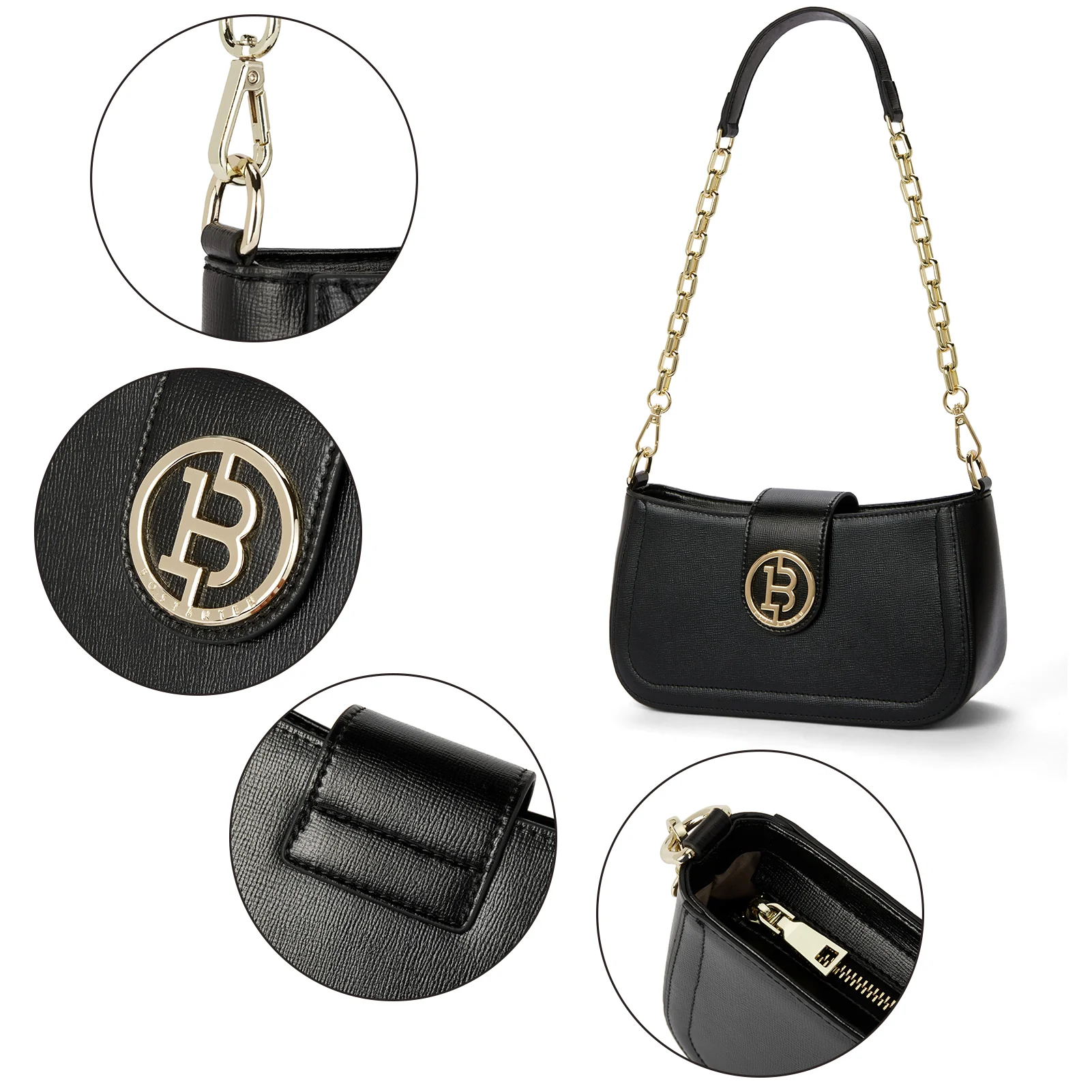 Nola Luxurious High Quality Genuine Leather Shoulder Bag - Perfect for Everyday Use - Image 7