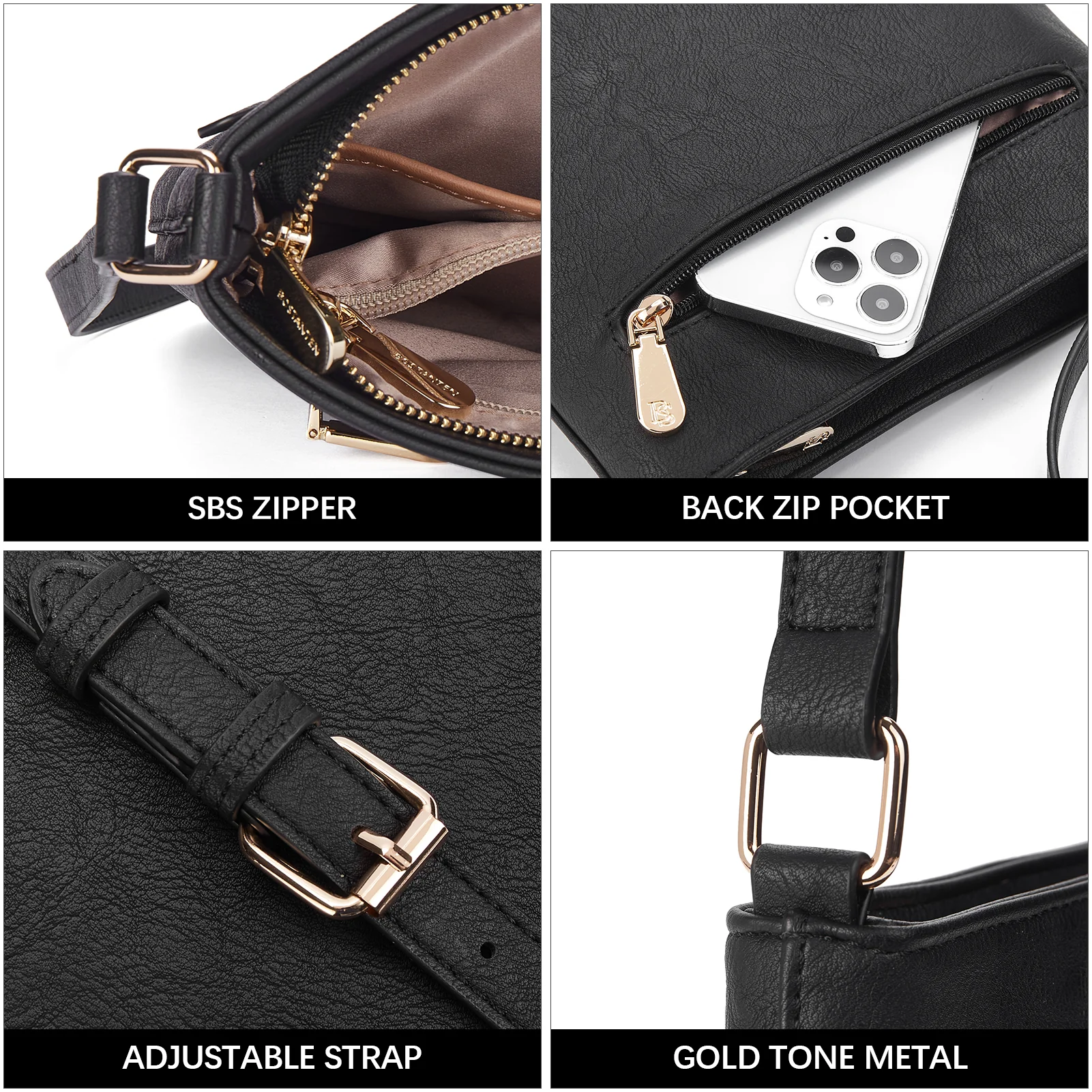 Lotty Keep Your Essentials Secure with a Crossbody Bag with Zipper - Image 20
