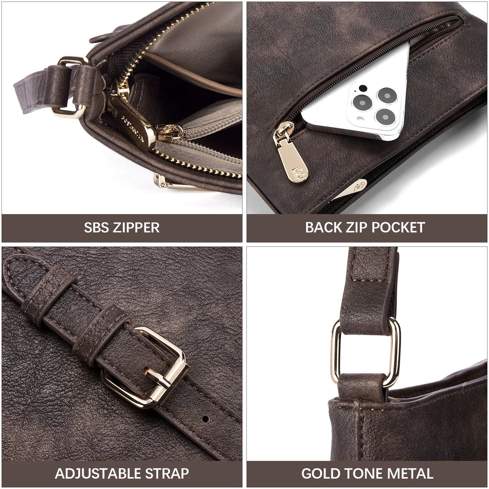 Lotty Keep Your Essentials Secure with a Crossbody Bag with Zipper - Image 28