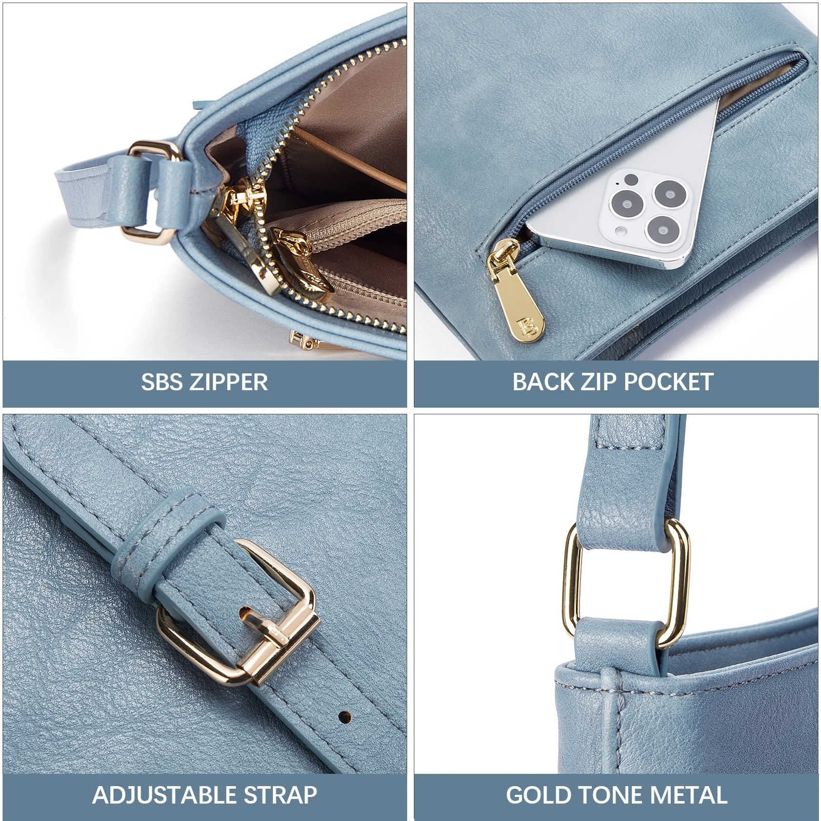 Lotty Keep Your Essentials Secure with a Crossbody Bag with Zipper - Image 55