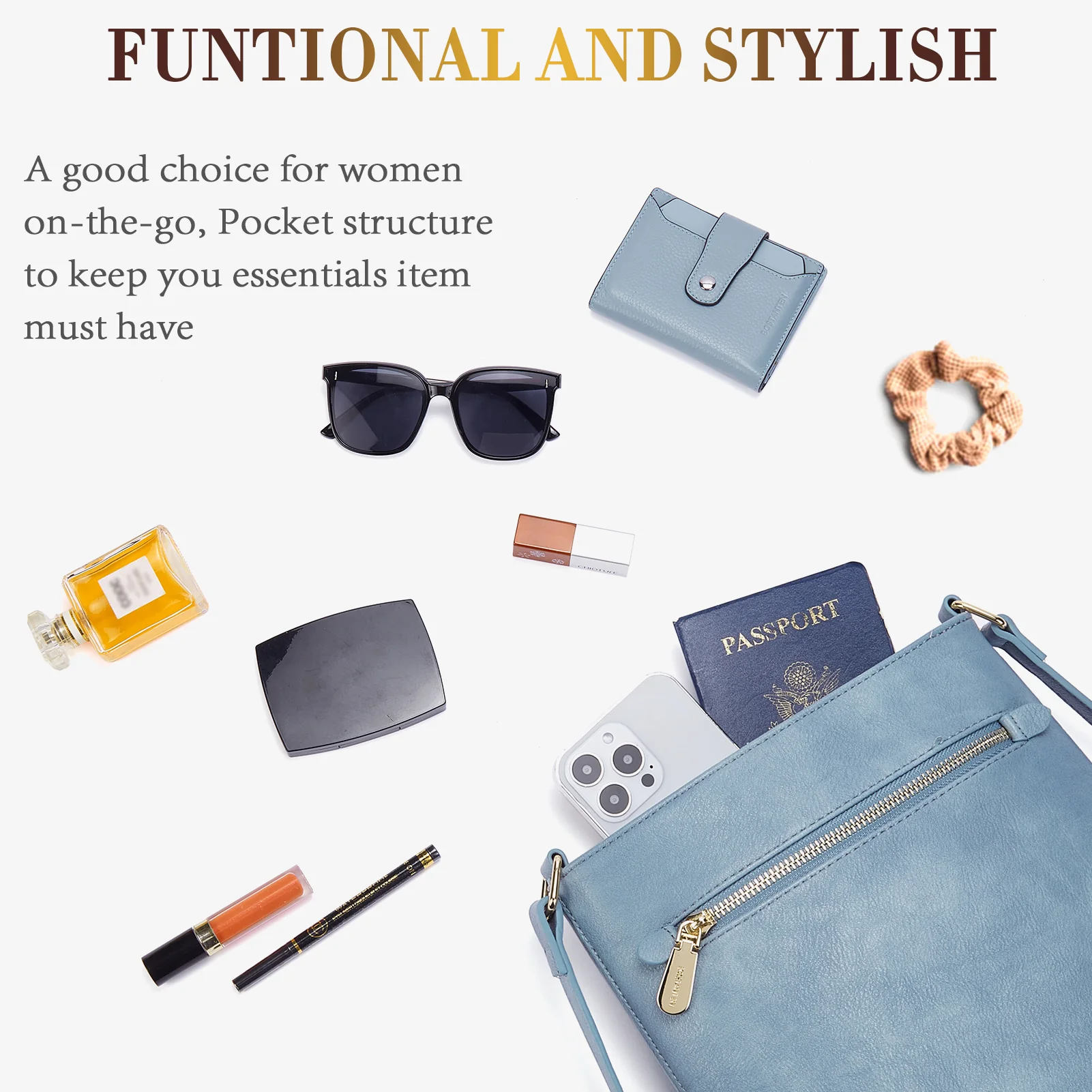 Lotty Keep Your Essentials Secure with a Crossbody Bag with Zipper - Image 57