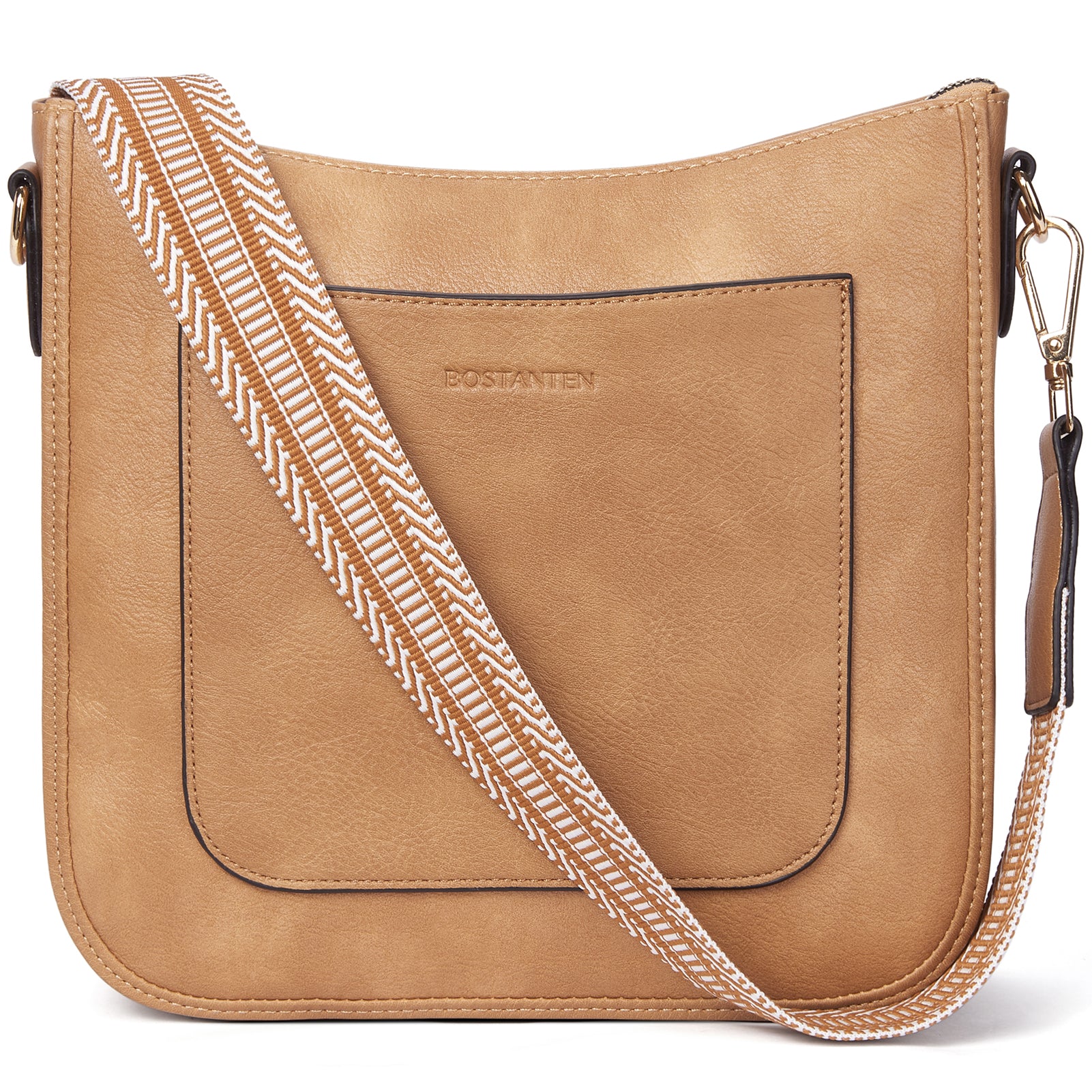 Nola Reversible Boho Straps Vegan Leather Hobo Handbags - Image 28