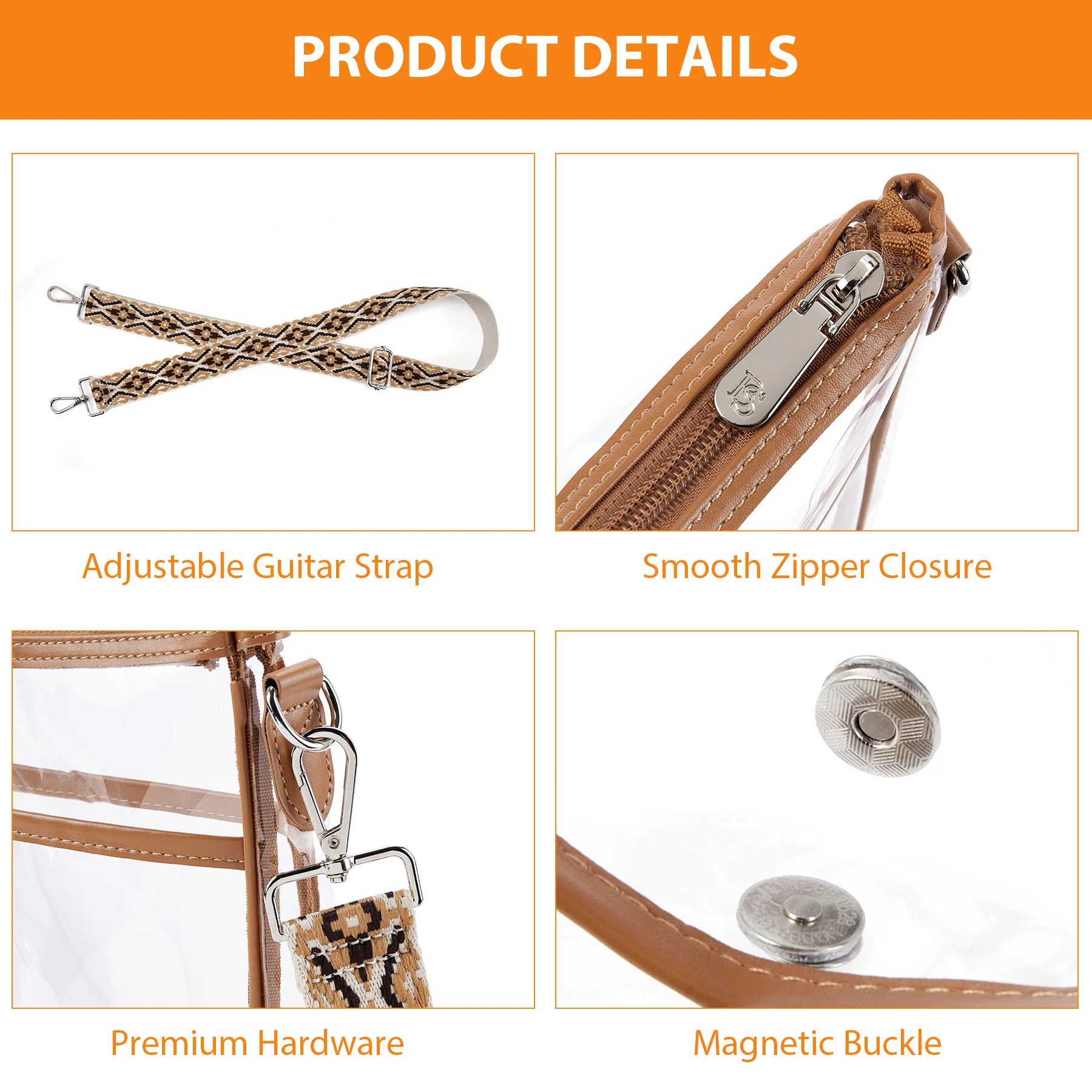 Nola Stadium Approved Clear Concert Bags for Women - Image 11