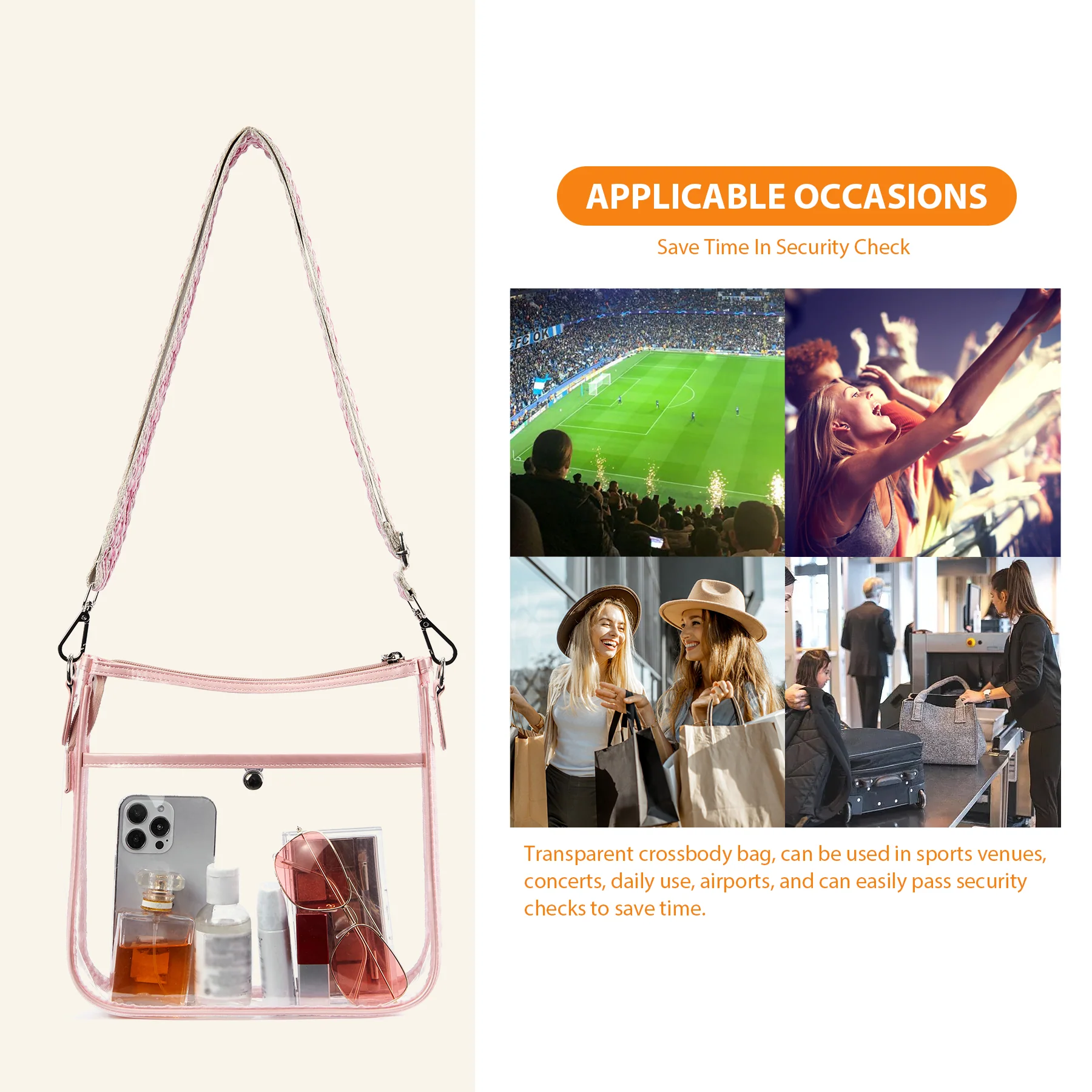 Nola Stadium Approved Clear Concert Bags for Women - Image 22