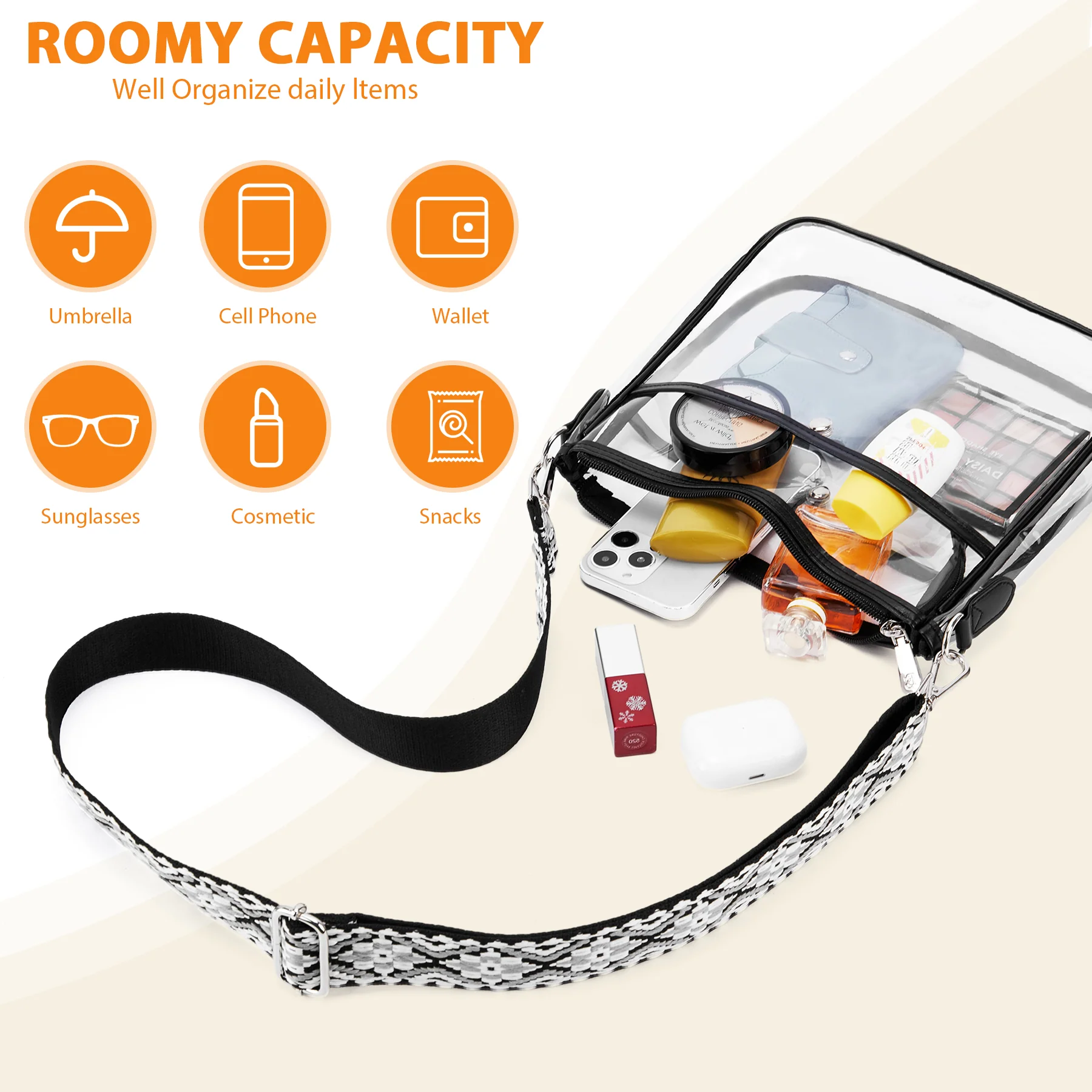 Nola Stadium Approved Clear Concert Bags for Women - Image 6