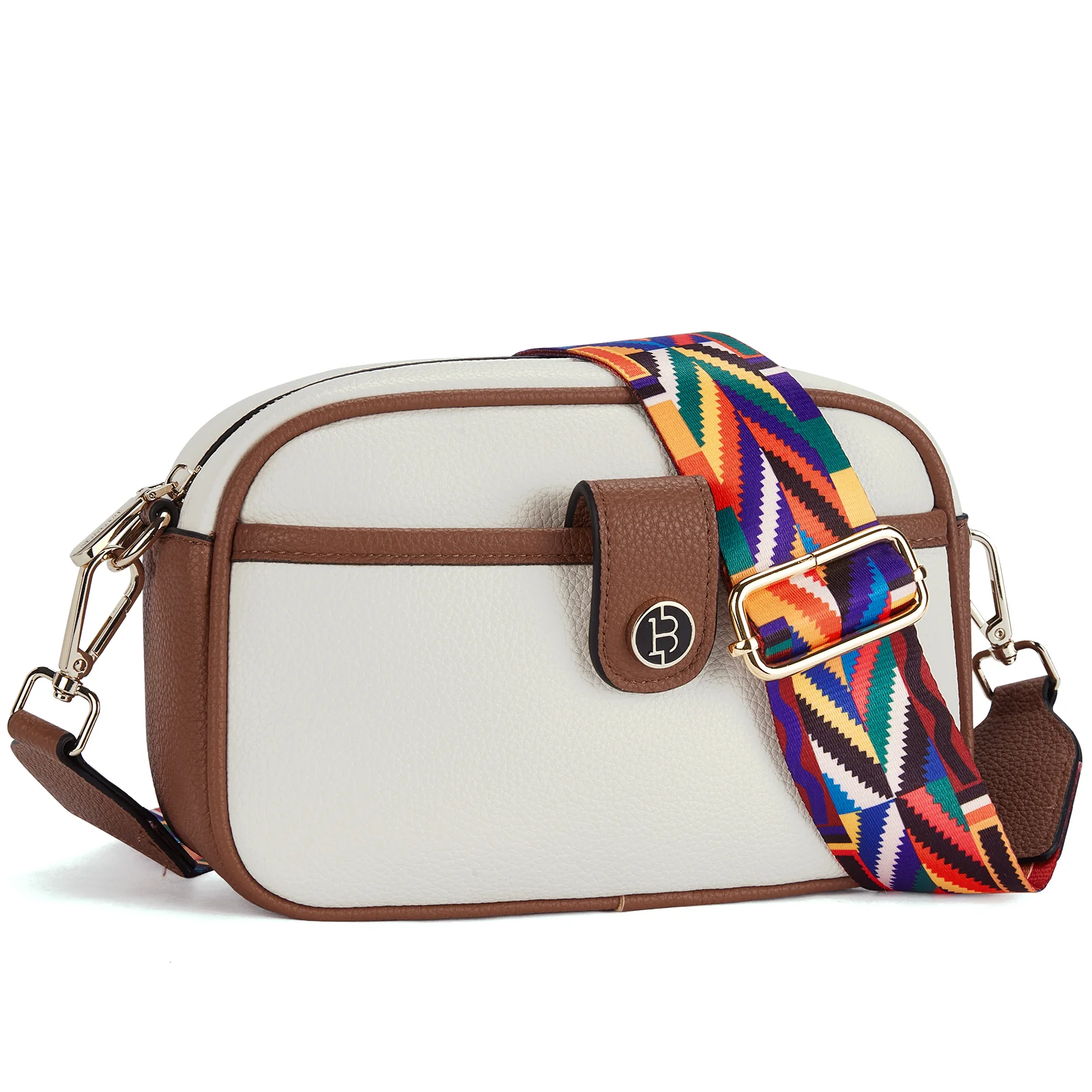 BOSTANTEN Crossbody Bags for Women Vegan Leather Purse Shoulder Handbags with Wide Strap - Image 18