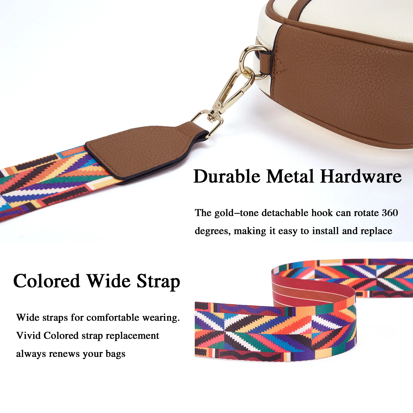 BOSTANTEN Crossbody Bags for Women Vegan Leather Purse Shoulder Handbags with Wide Strap - Image 21