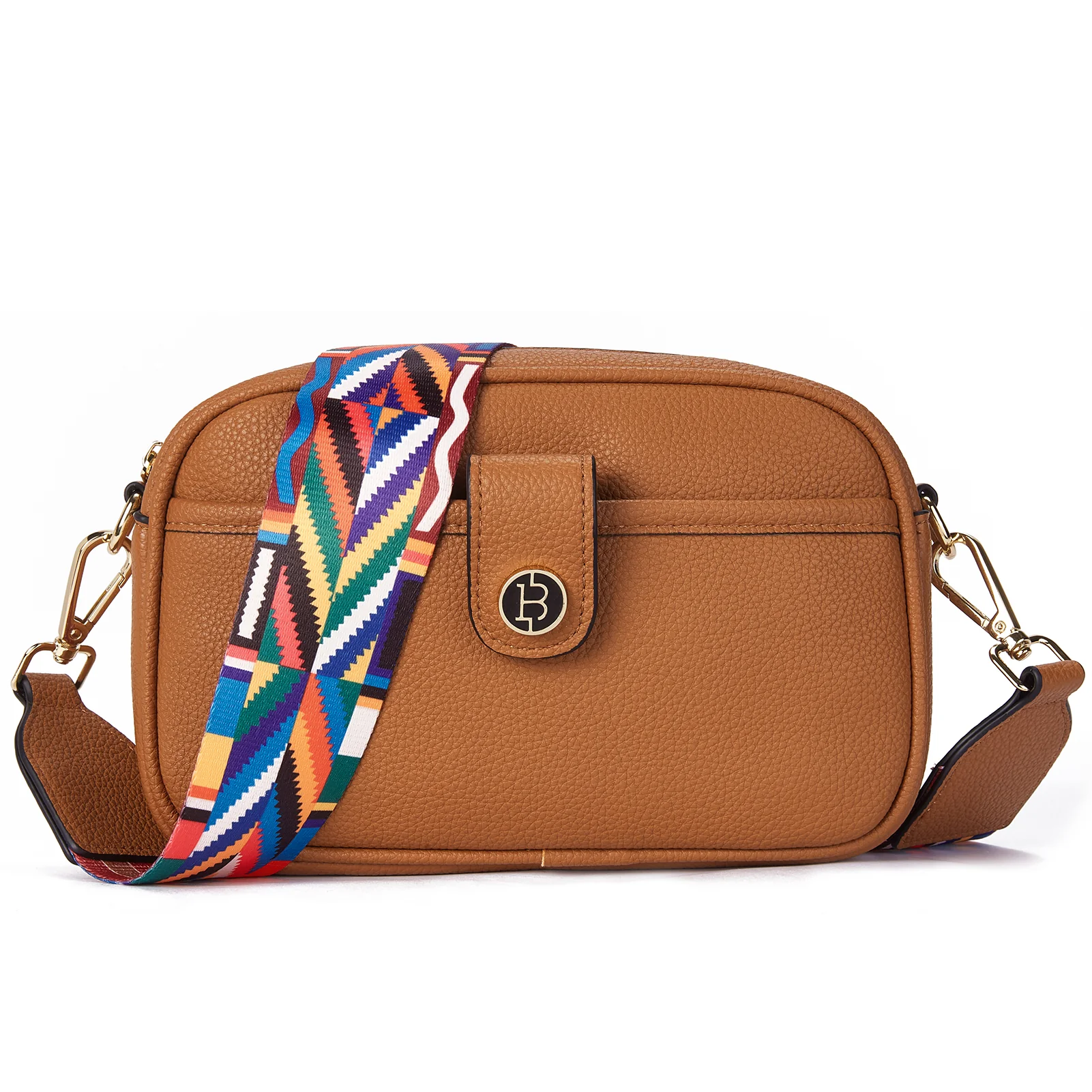 BOSTANTEN Crossbody Bags for Women Vegan Leather Purse Shoulder Handbags with Wide Strap - Image 35