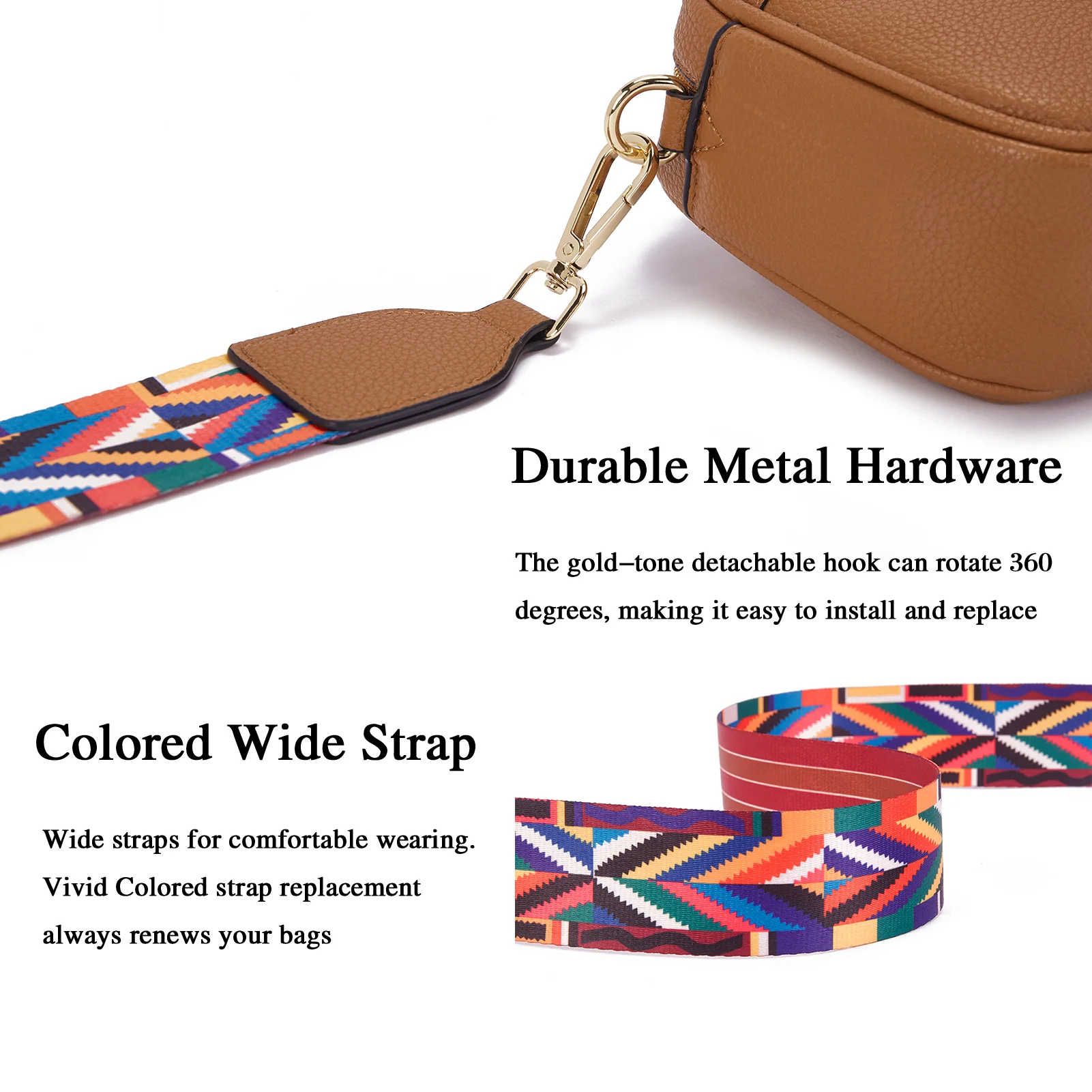 BOSTANTEN Crossbody Bags for Women Vegan Leather Purse Shoulder Handbags with Wide Strap - Image 39