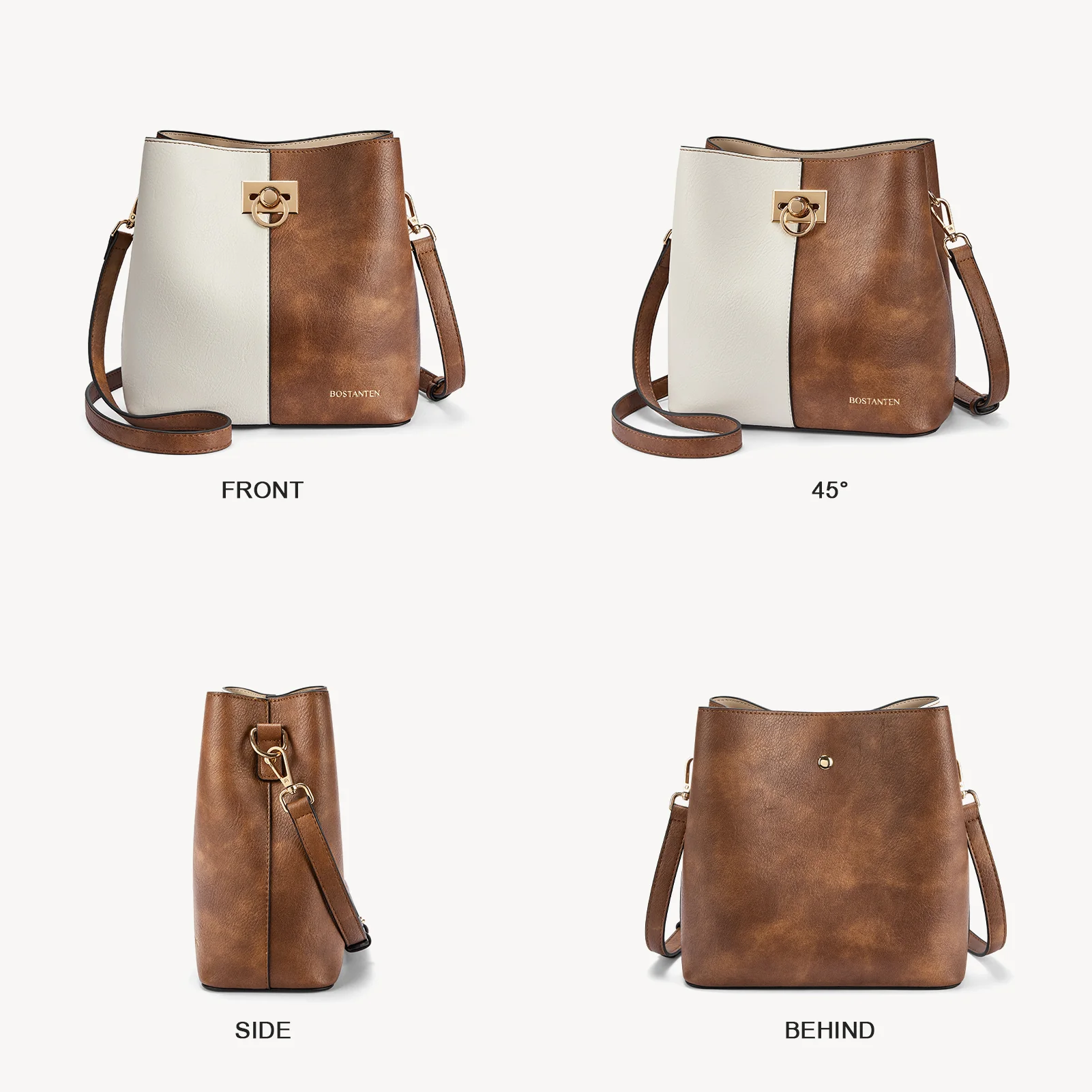 Harper Jones Crossbody Bucket Shoulder Bag - Image 15