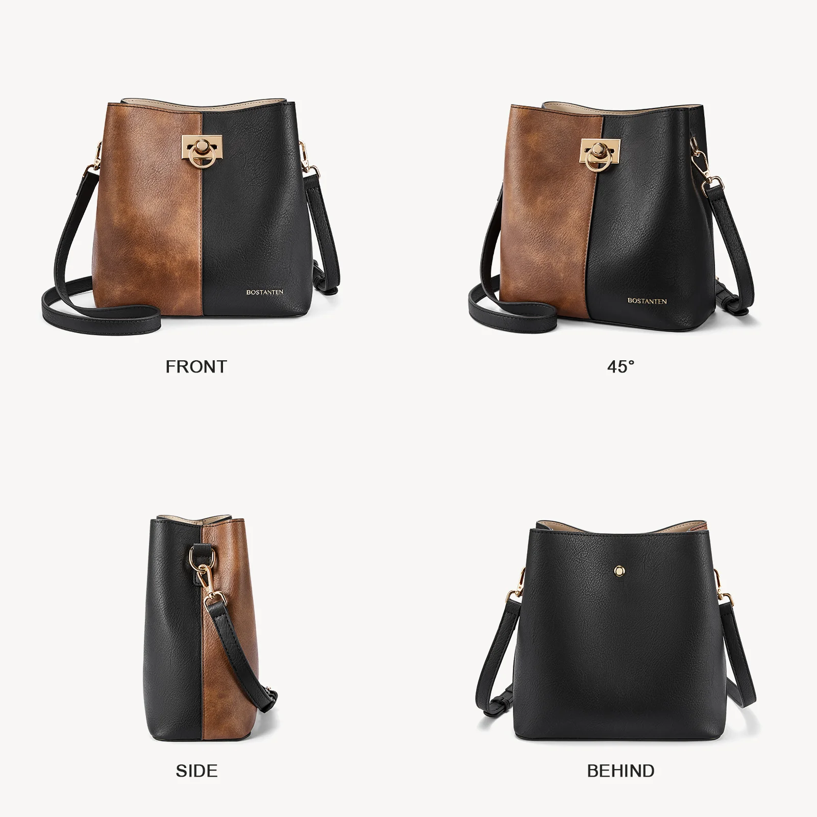 Harper Jones Crossbody Bucket Shoulder Bag - Image 23