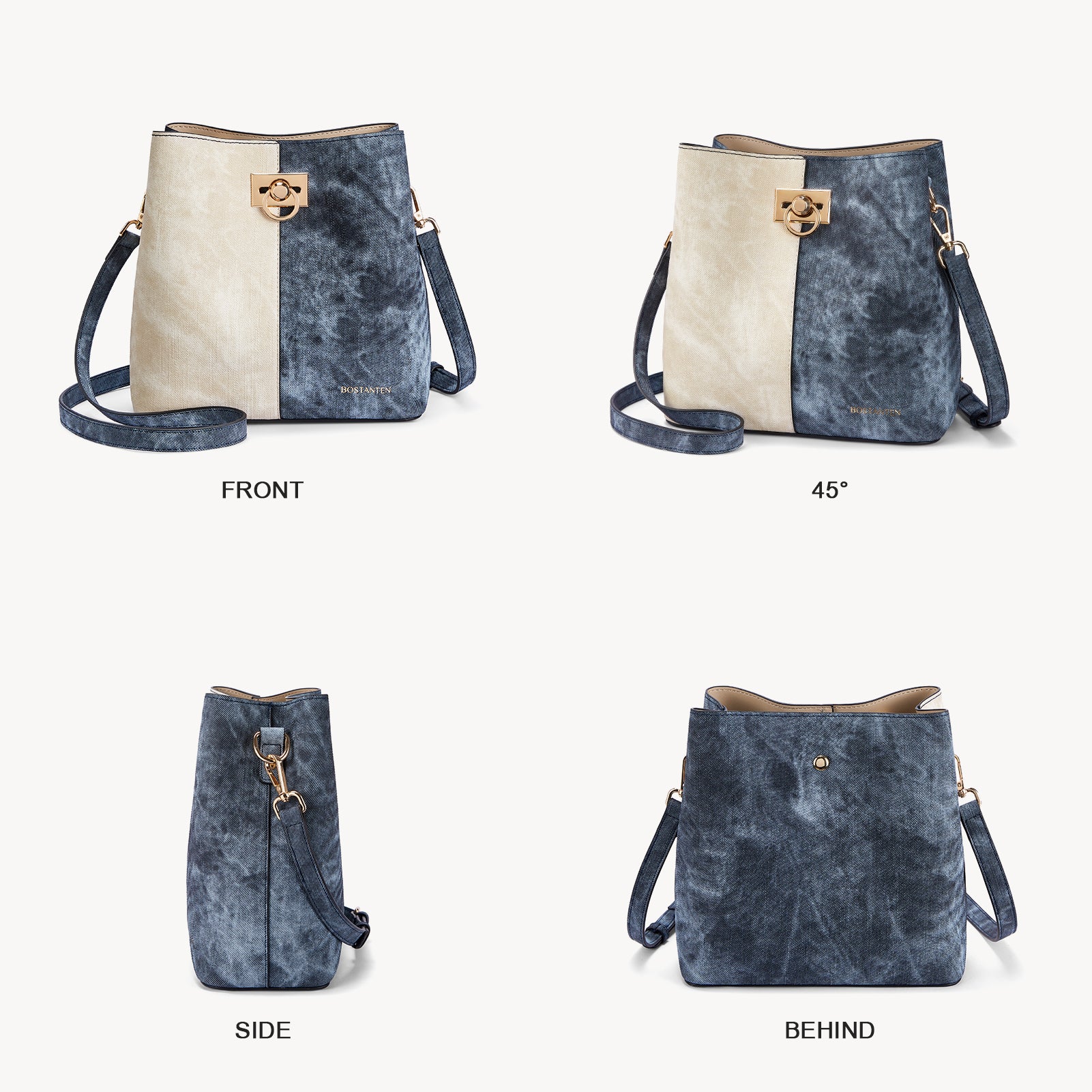 Harper Jones Crossbody Bucket Shoulder Bag - Image 29