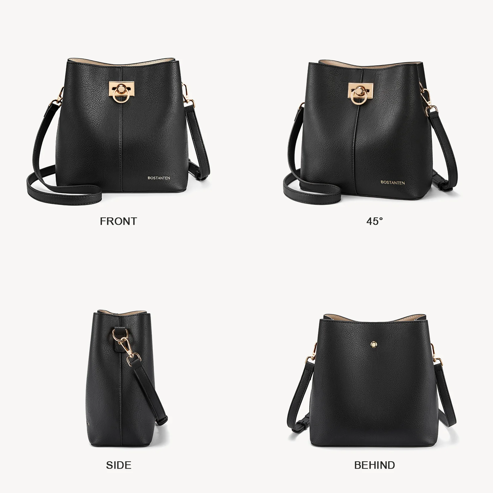 Harper Jones Crossbody Bucket Shoulder Bag - Image 7