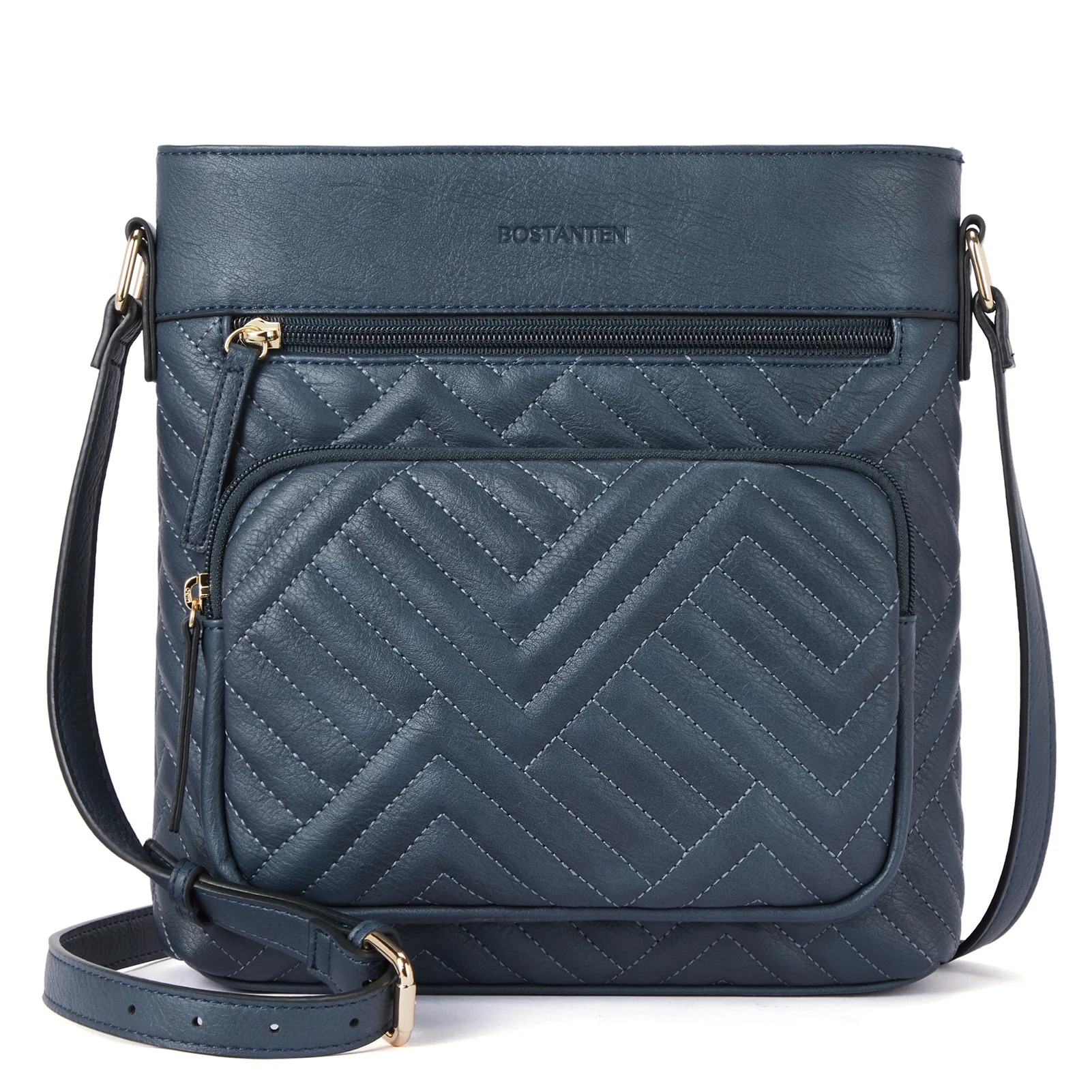 LOTTY Multi-Pocket Quilted Heart Crossbody Bag for Women - Image 15