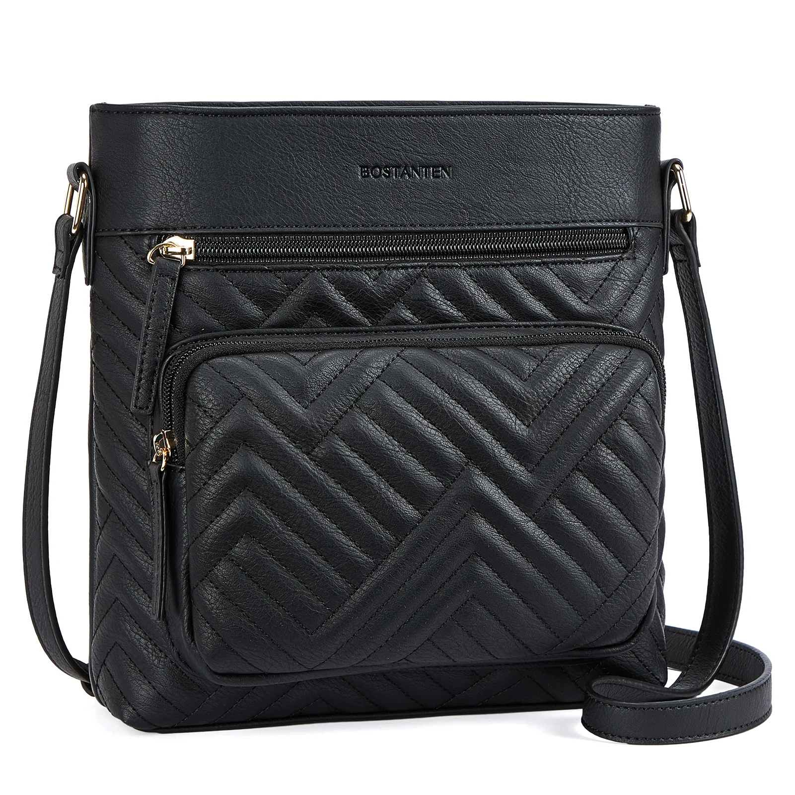 LOTTY Multi-Pocket Quilted Heart Crossbody Bag for Women - Image 21