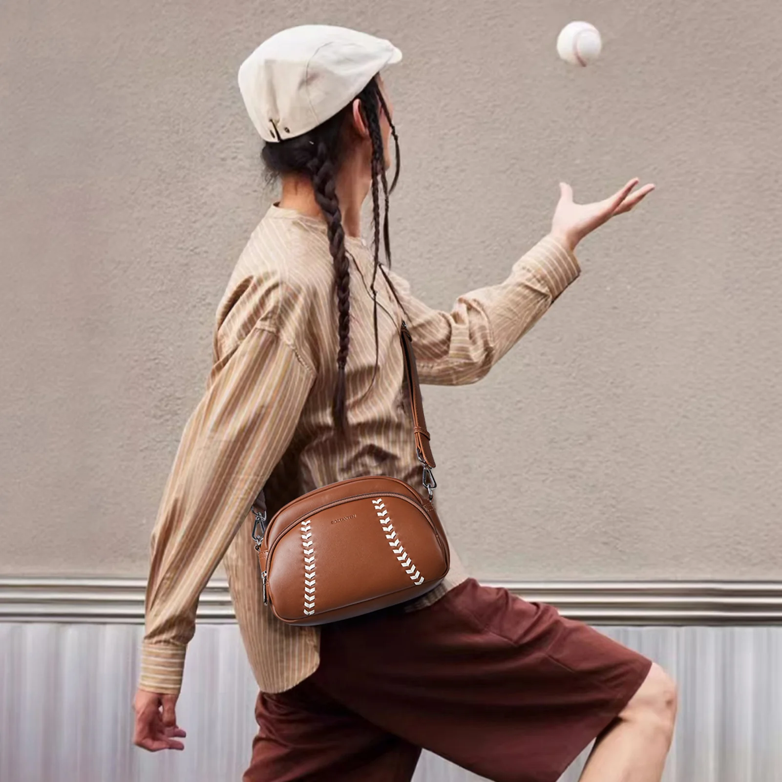 Harper Jones Baseball Stitch Crossbody – Baseball Fans Gifts - Image 20