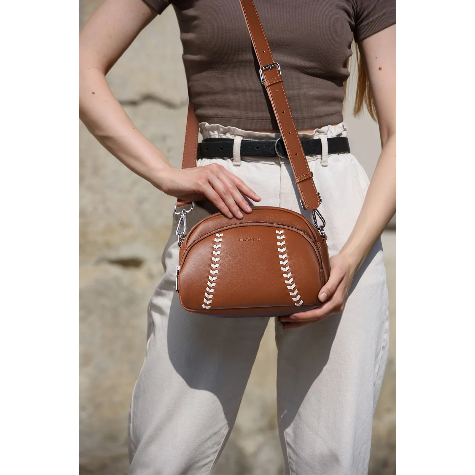 Harper Jones Baseball Stitch Crossbody – Baseball Fans Gifts - Image 21