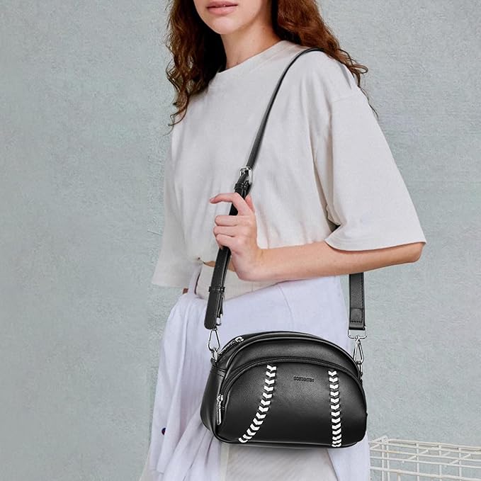 Harper Jones Baseball Stitch Crossbody – Baseball Fans Gifts - Image 27