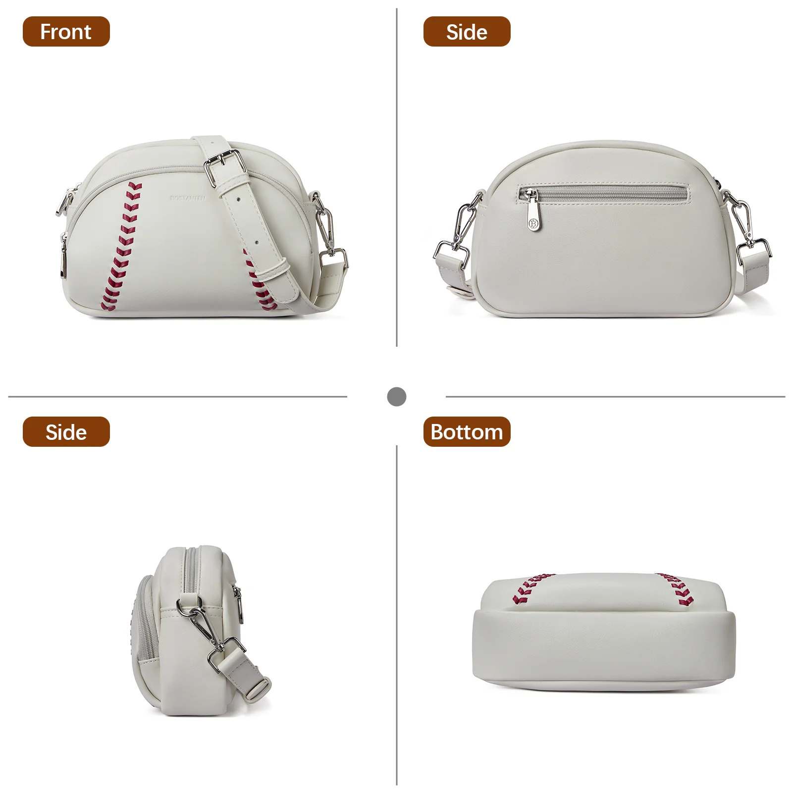 Harper Jones Baseball Stitch Crossbody – Baseball Fans Gifts - Image 6