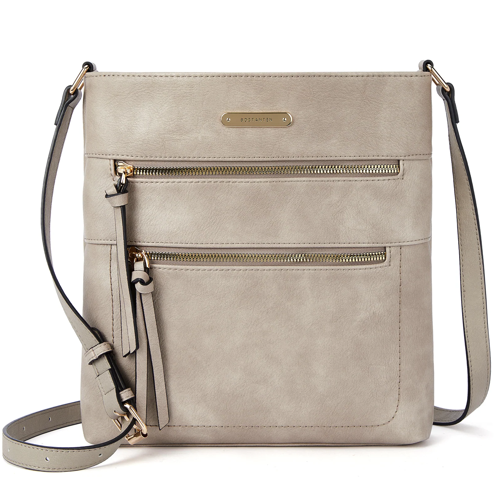 Lotty Chic and Versatile Vegan Leather Casual Satchel Bag - Crossbody Shoulder Bag Purse - Image 20