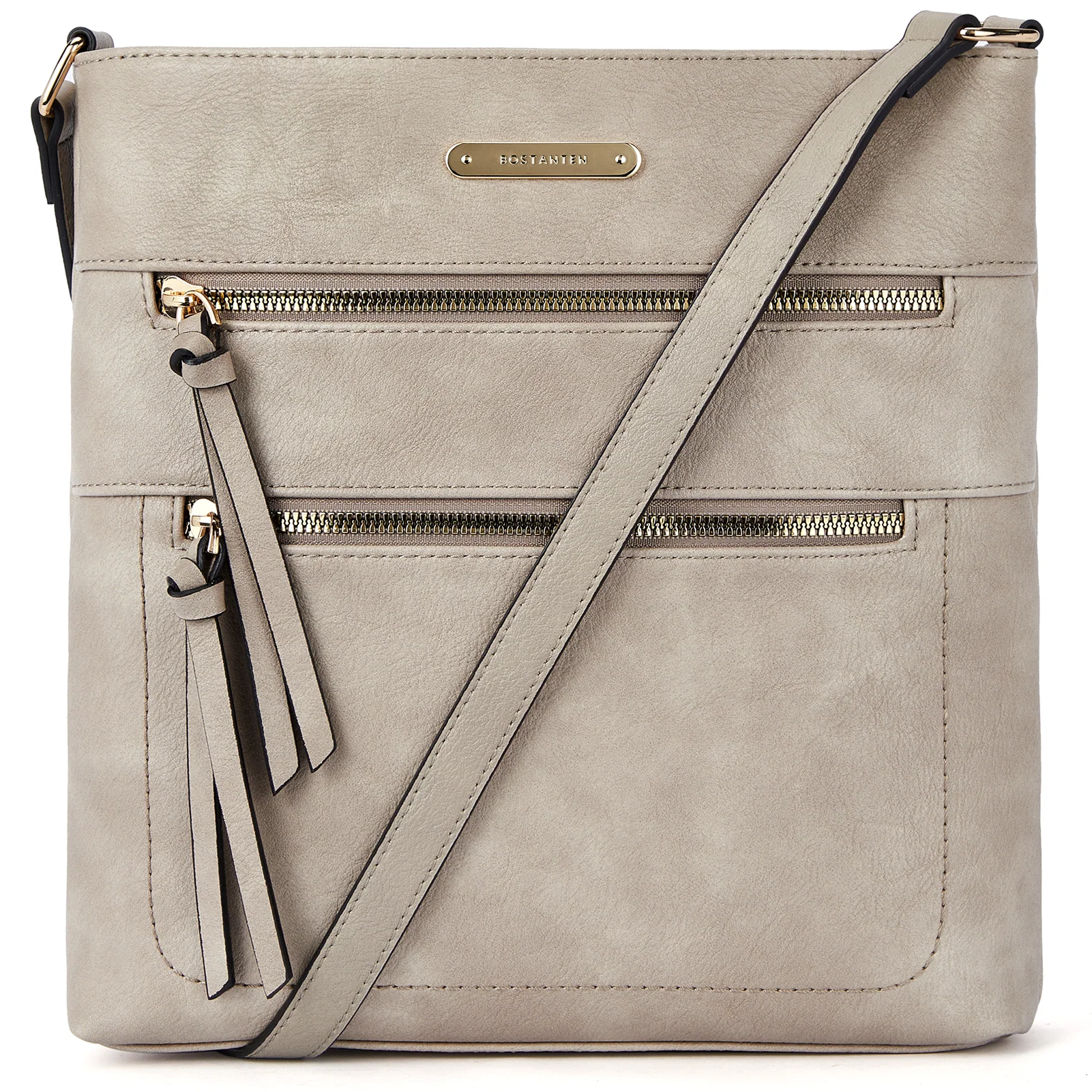 Lotty Chic and Versatile Vegan Leather Casual Satchel Bag - Crossbody Shoulder Bag Purse - Image 22