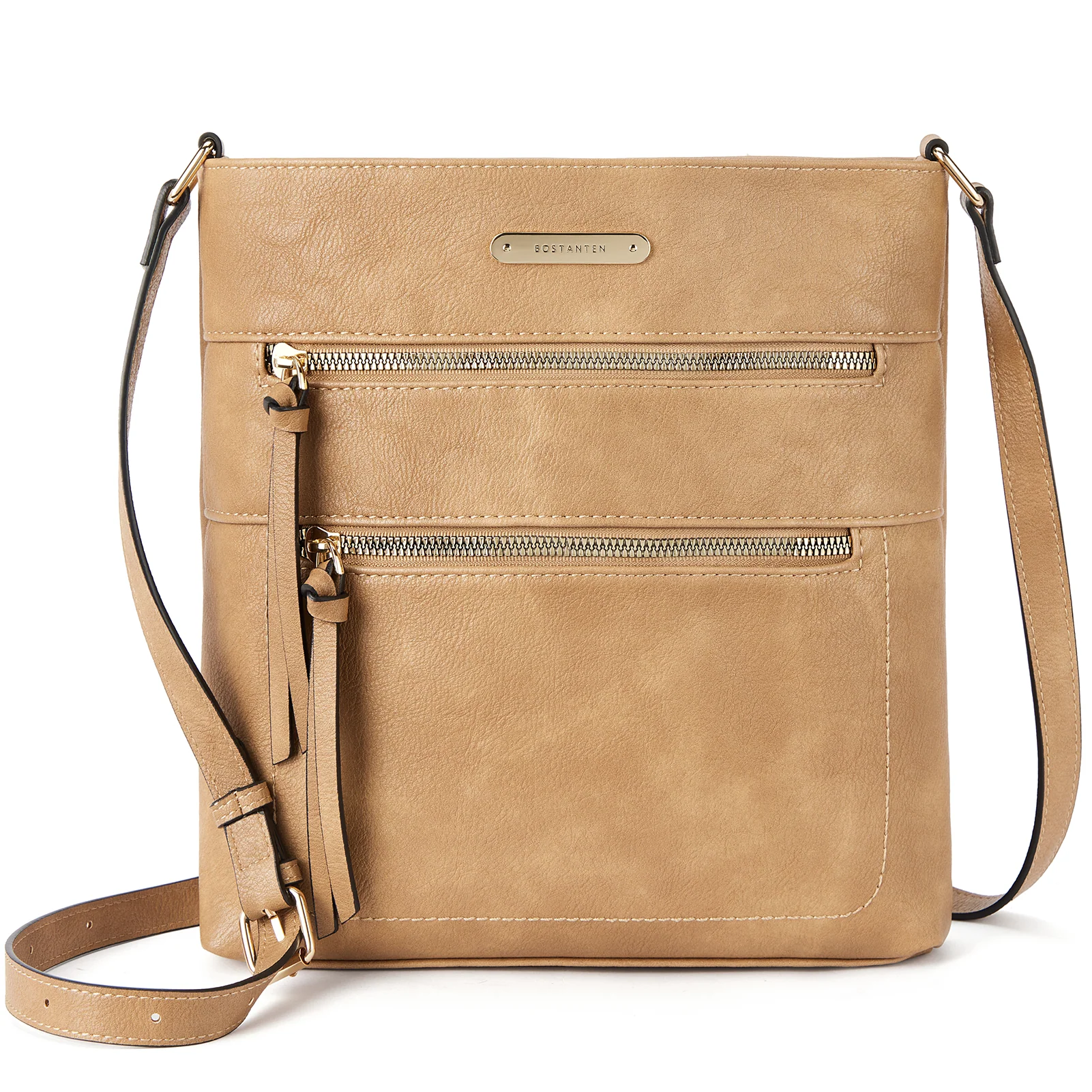Lotty Chic and Versatile Vegan Leather Casual Satchel Bag - Crossbody Shoulder Bag Purse - Image 38