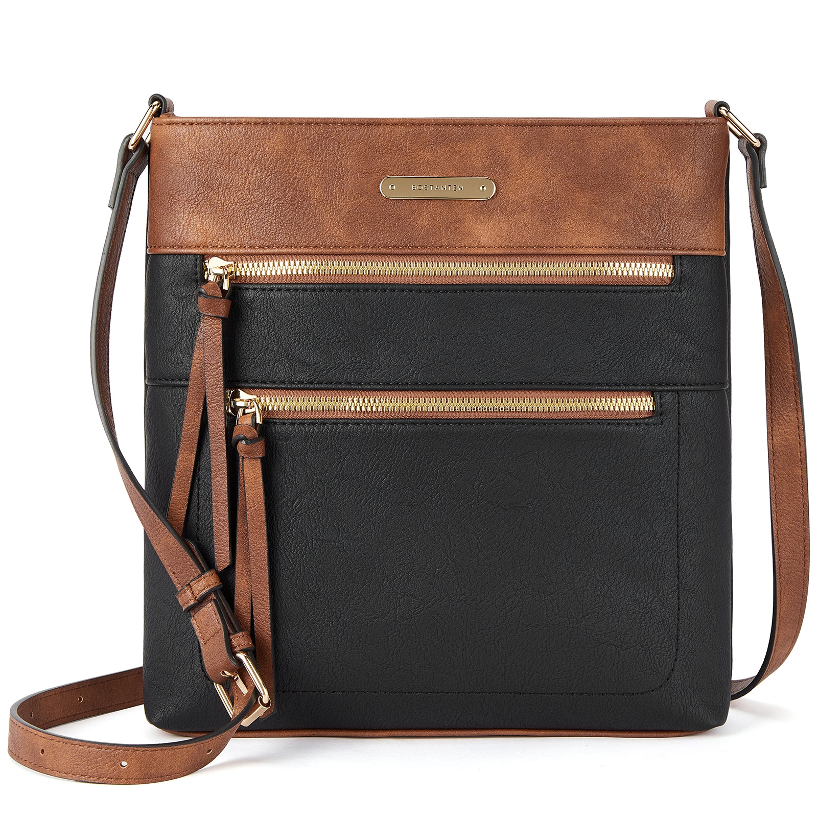 Lotty Chic and Versatile Vegan Leather Casual Satchel Bag - Crossbody Shoulder Bag Purse - Image 50