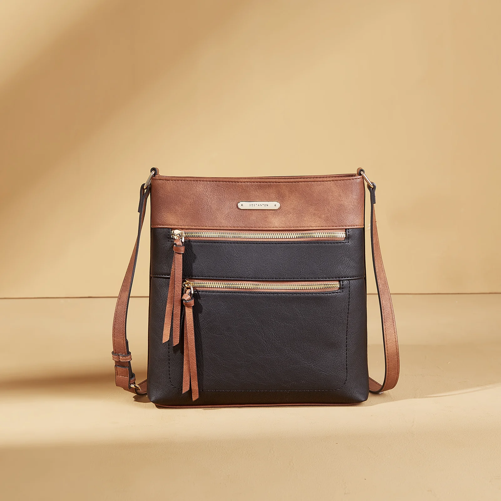 Lotty Chic and Versatile Vegan Leather Casual Satchel Bag - Crossbody Shoulder Bag Purse - Image 52