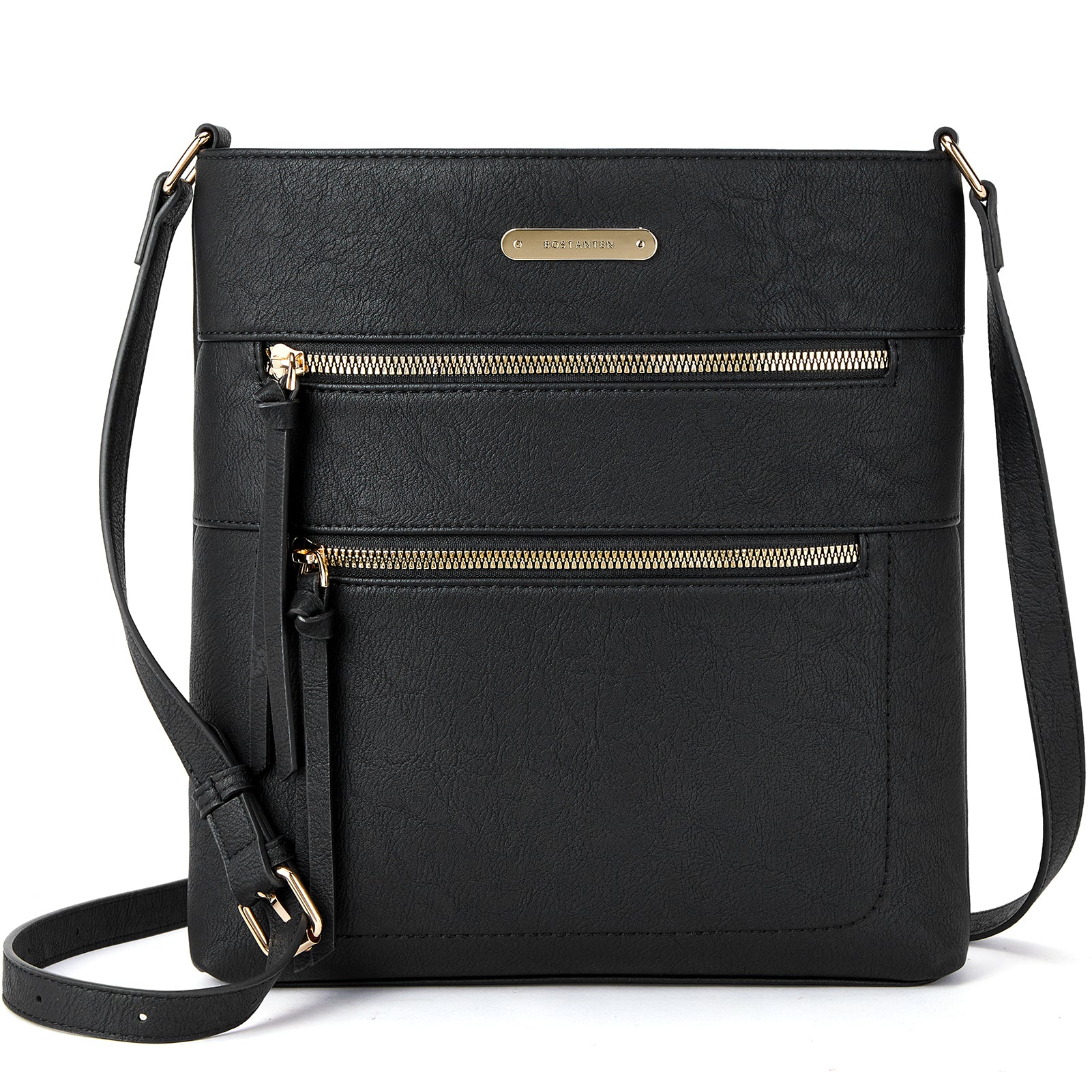 Lotty Chic and Versatile Vegan Leather Casual Satchel Bag - Crossbody Shoulder Bag Purse - Image 8