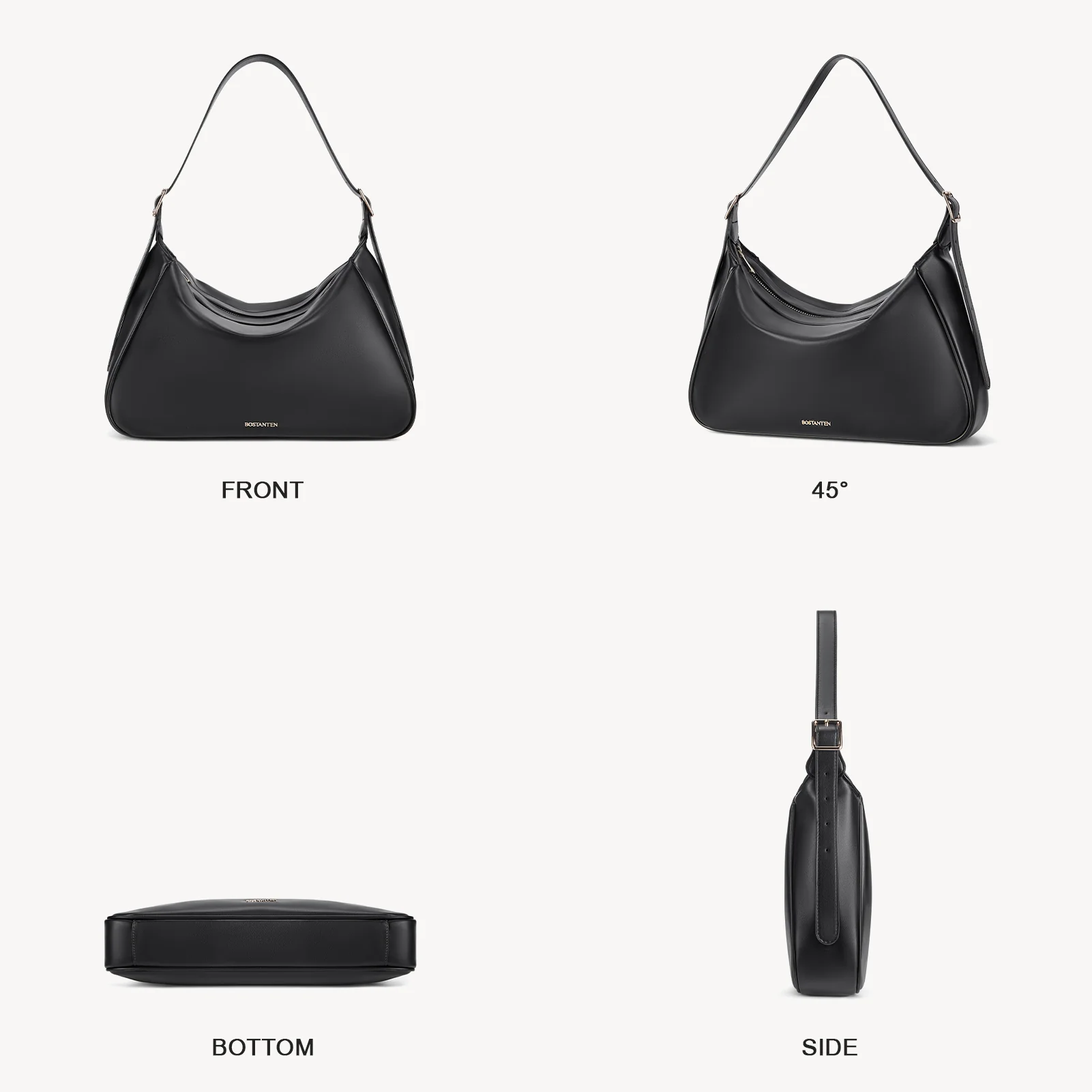 MORAVA Trendy Vegan Leather Hobo Bags - Image 21