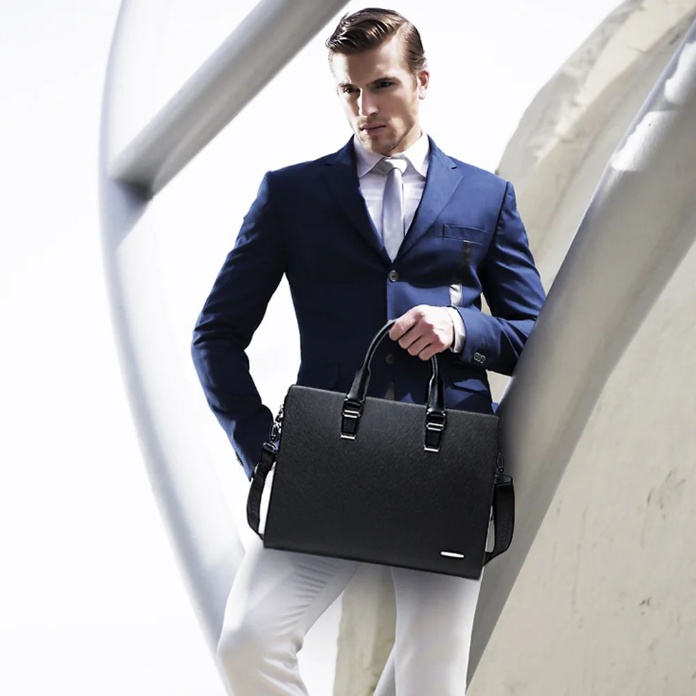 Machk  Leather Laptop Briefcase - Image 2
