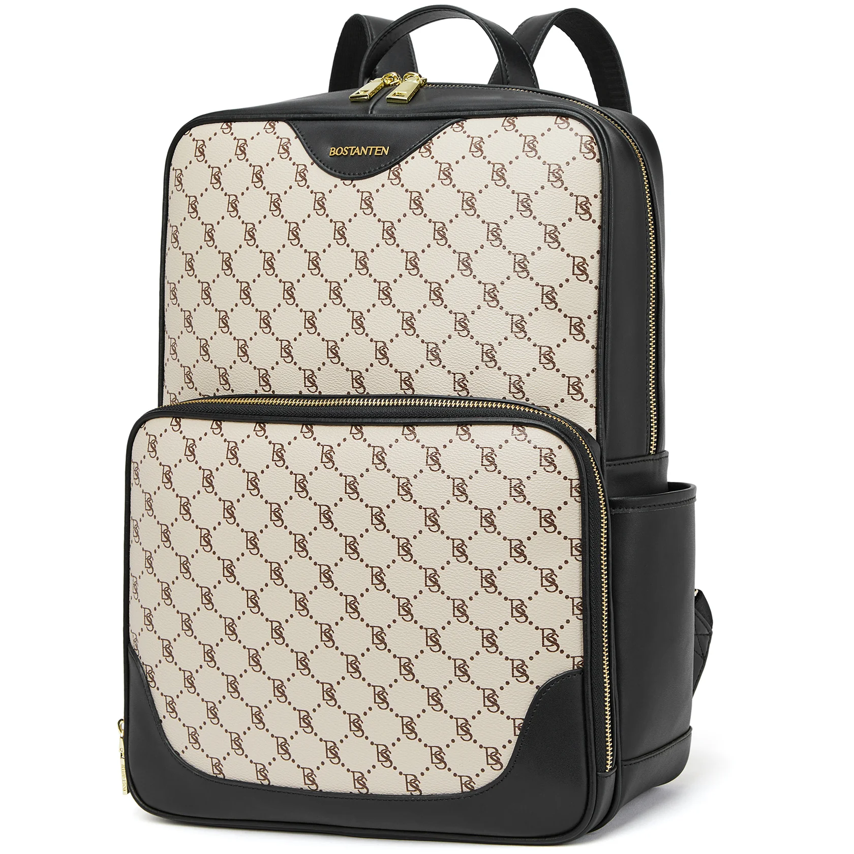 Baish Nappa Pattern Italian Leather Backpack for Women - Image 8