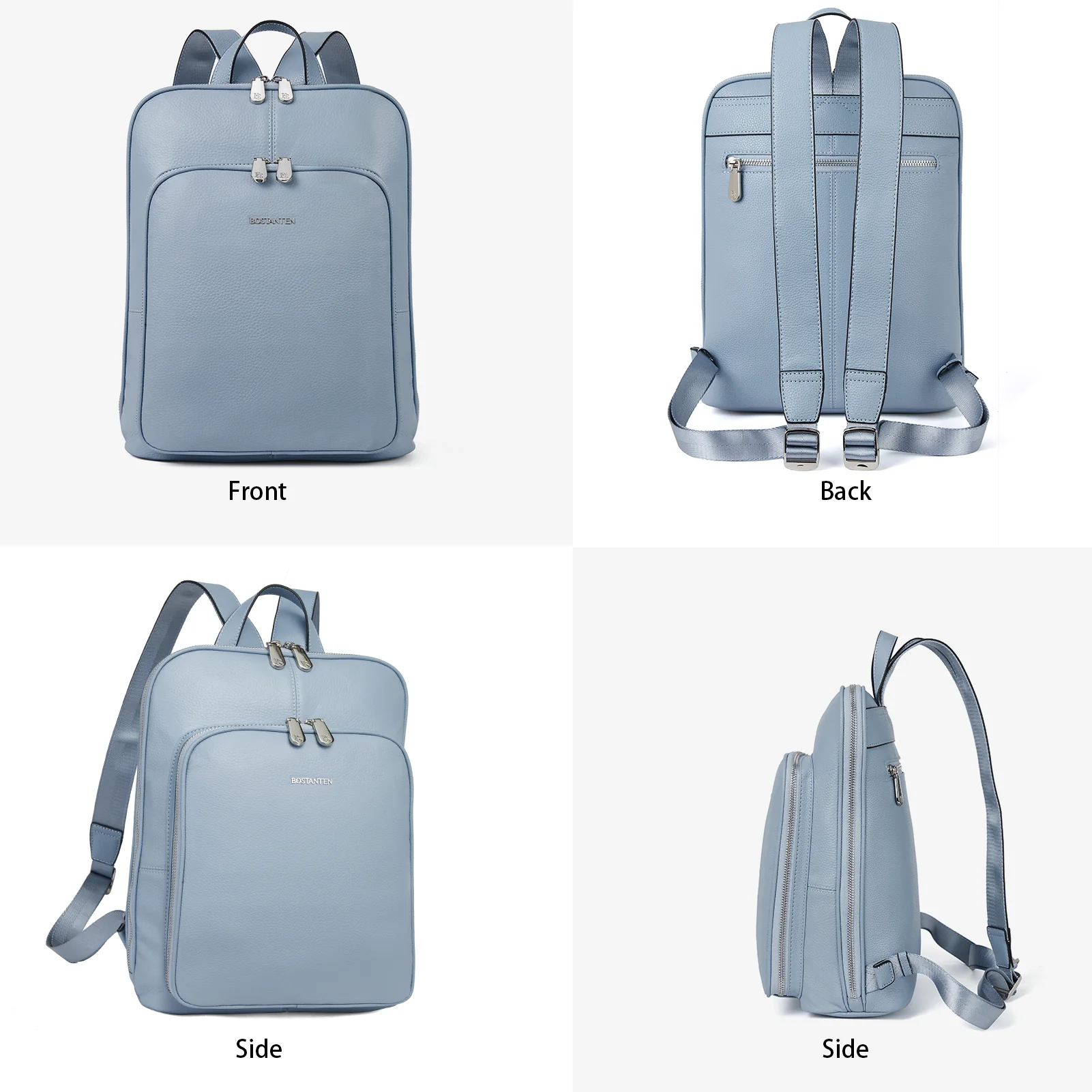 Vrba Genuine Leather Backpack Purse — Courage - Image 24